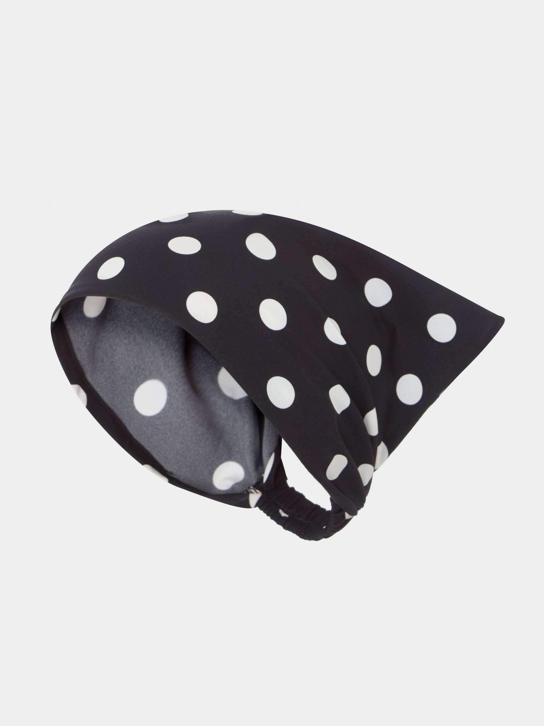 Sofia UPF 50+ Headscarf - Black polka-dot