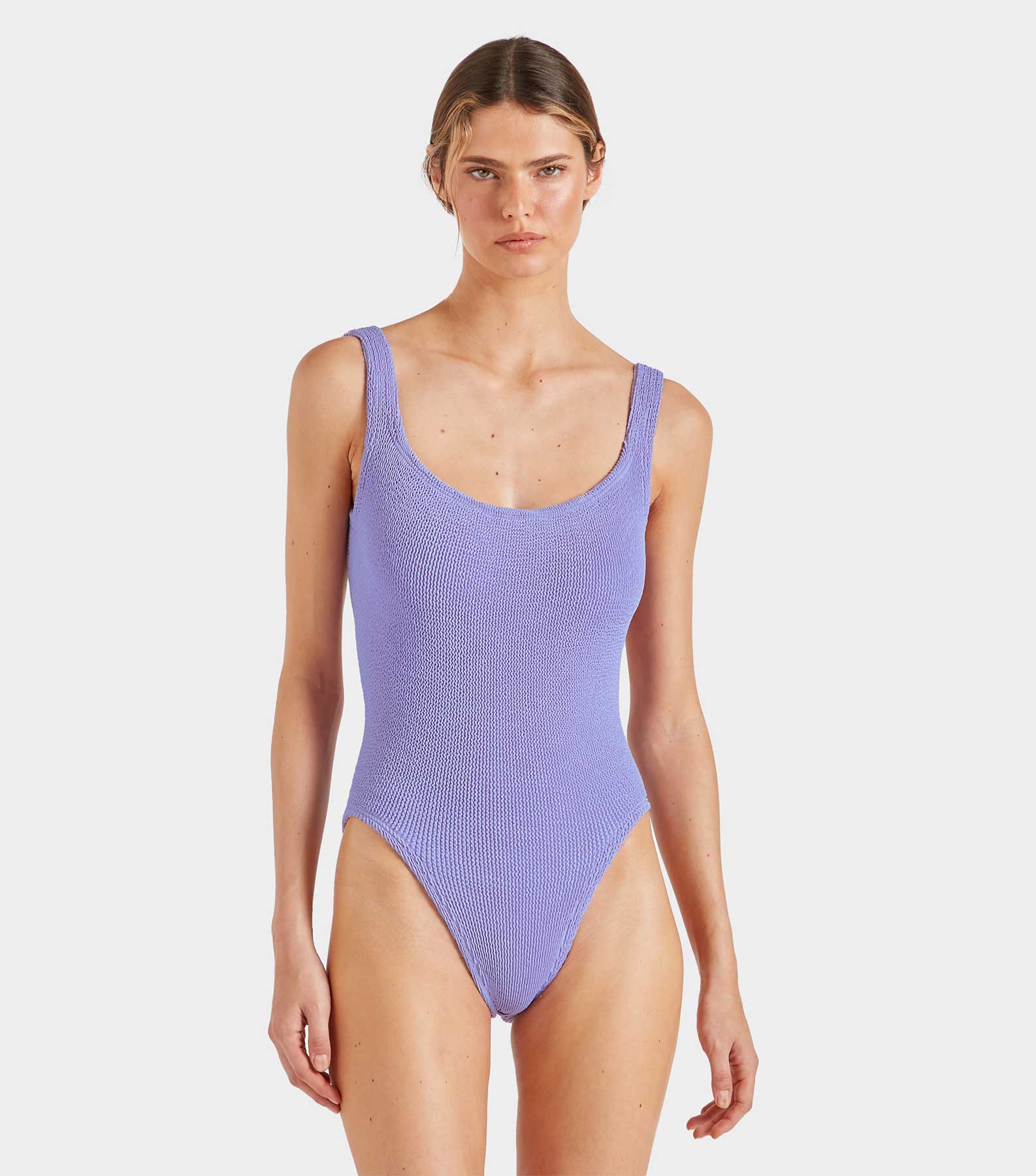 Square Neck Swim - Lilac