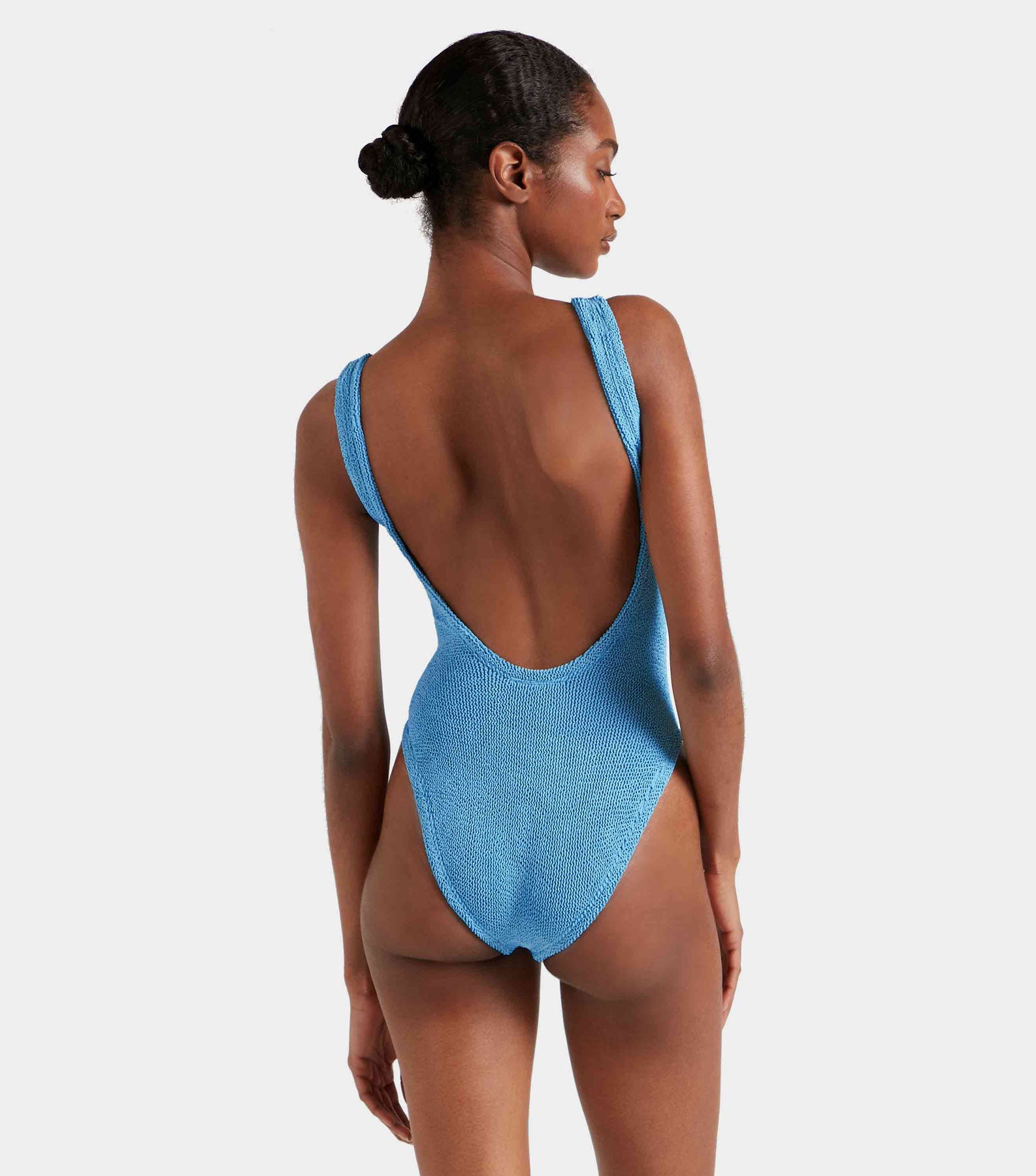 Square Neck Swim - Sky Blue