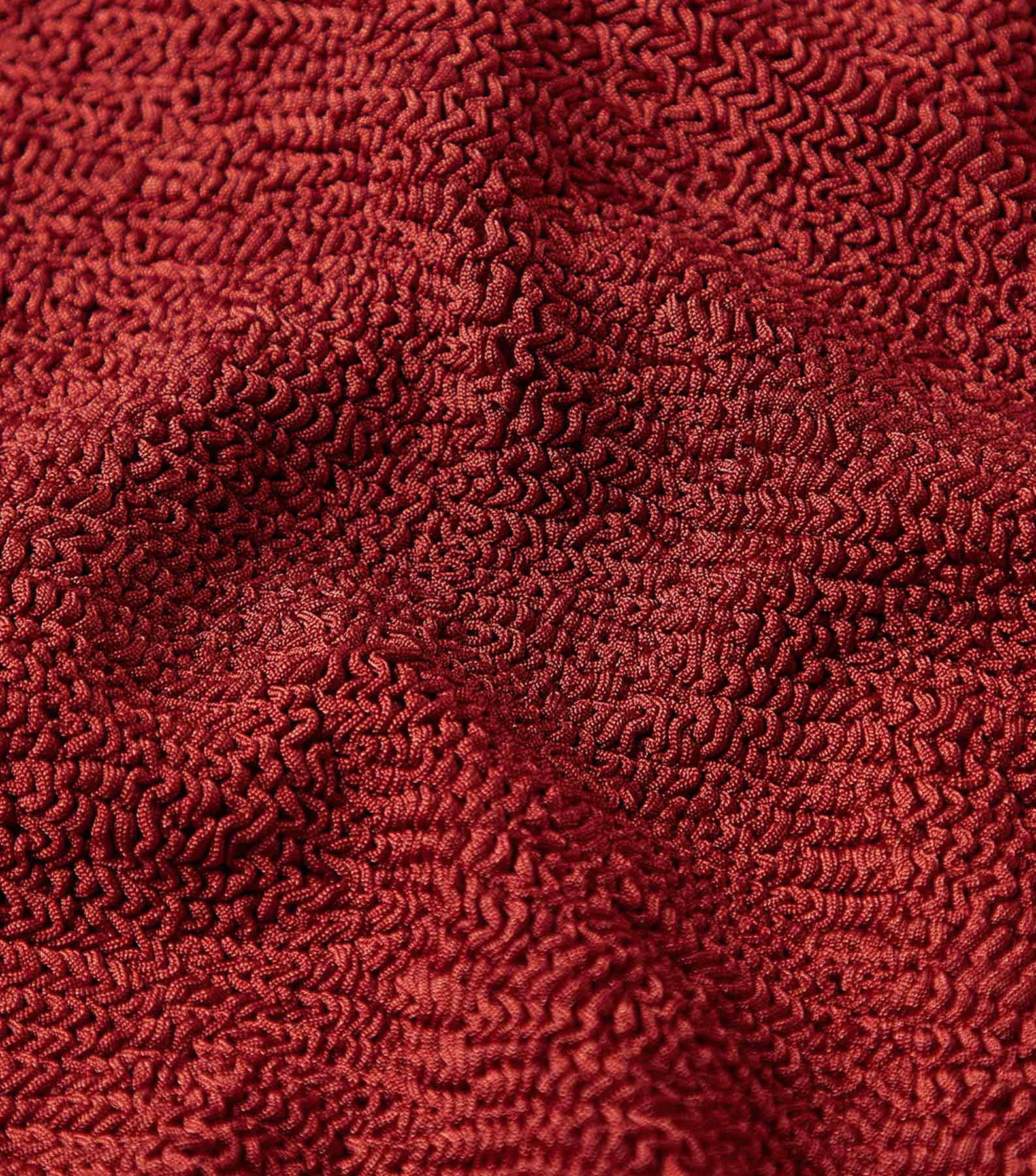 Square Neck Swim - Metallic Chestnut