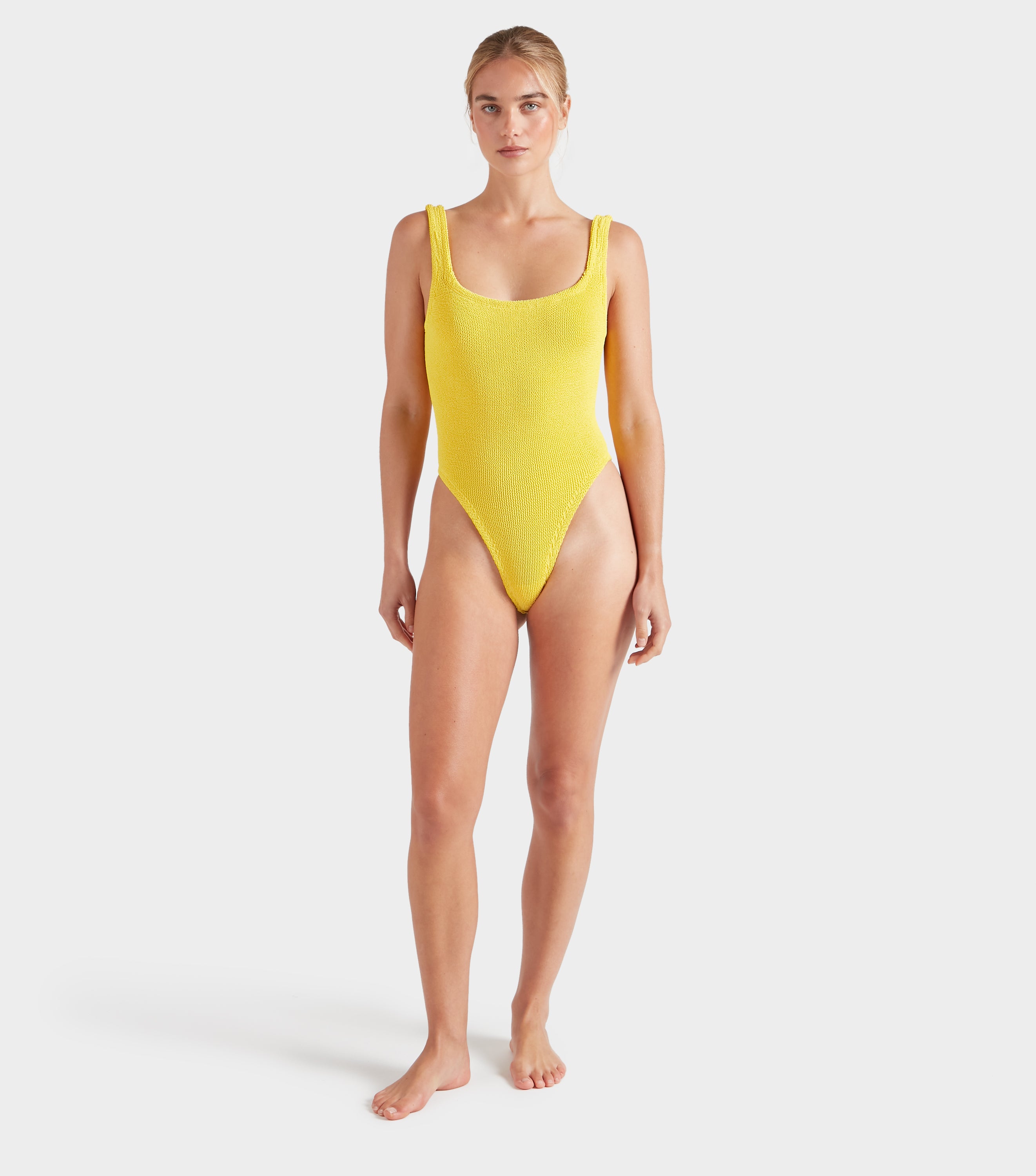 Square Neck Swim - Sunflower