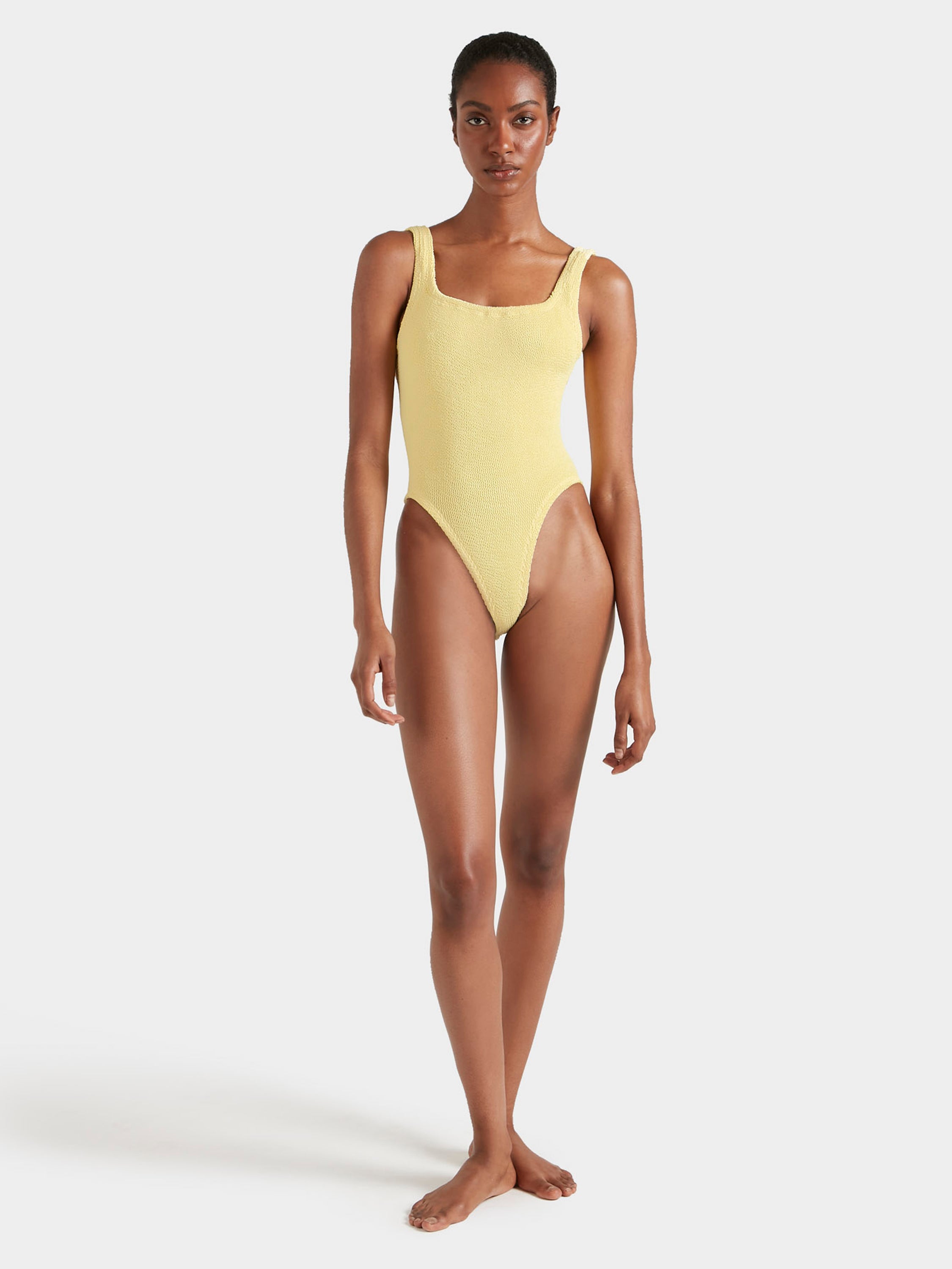 Square Neck Swim - Butter