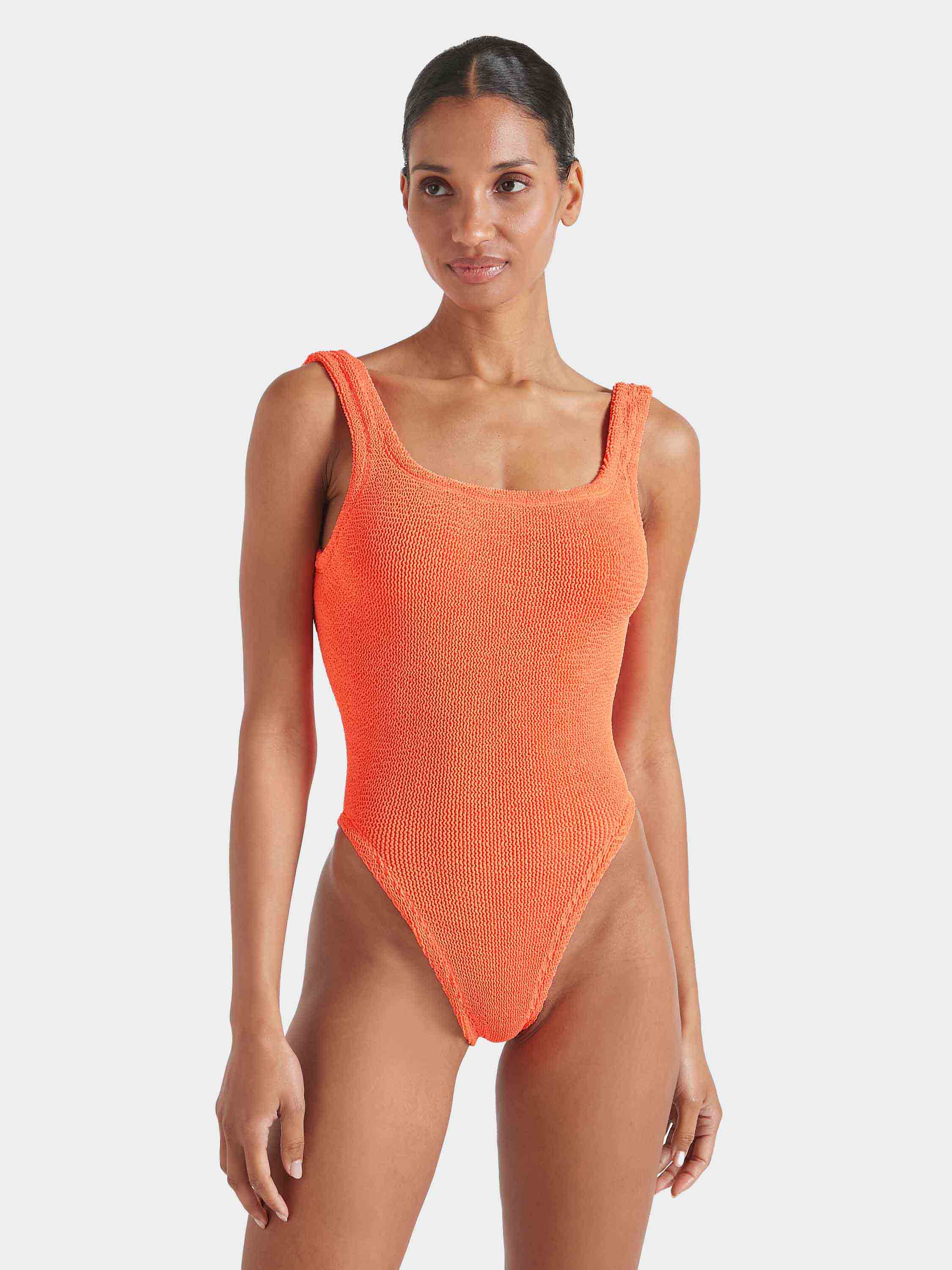 Square Neck Swim - Orange