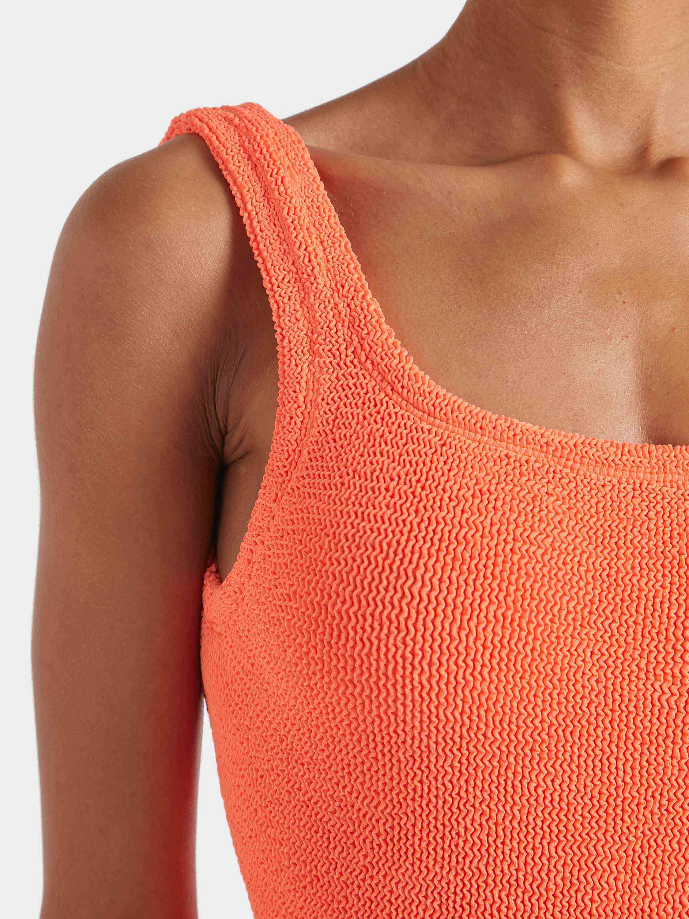 Square Neck Swim - Orange