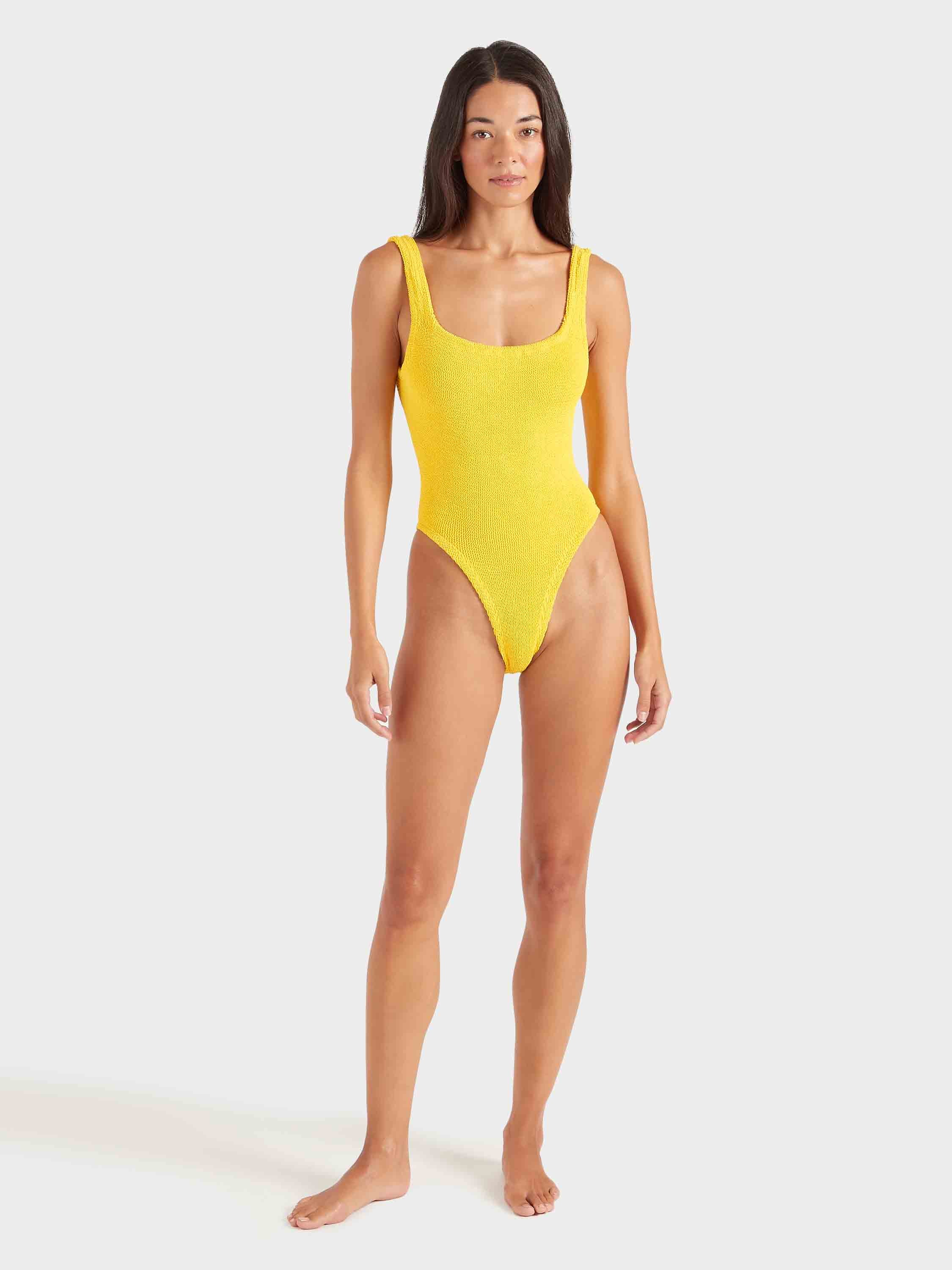 Square Neck Swim - Sunflower