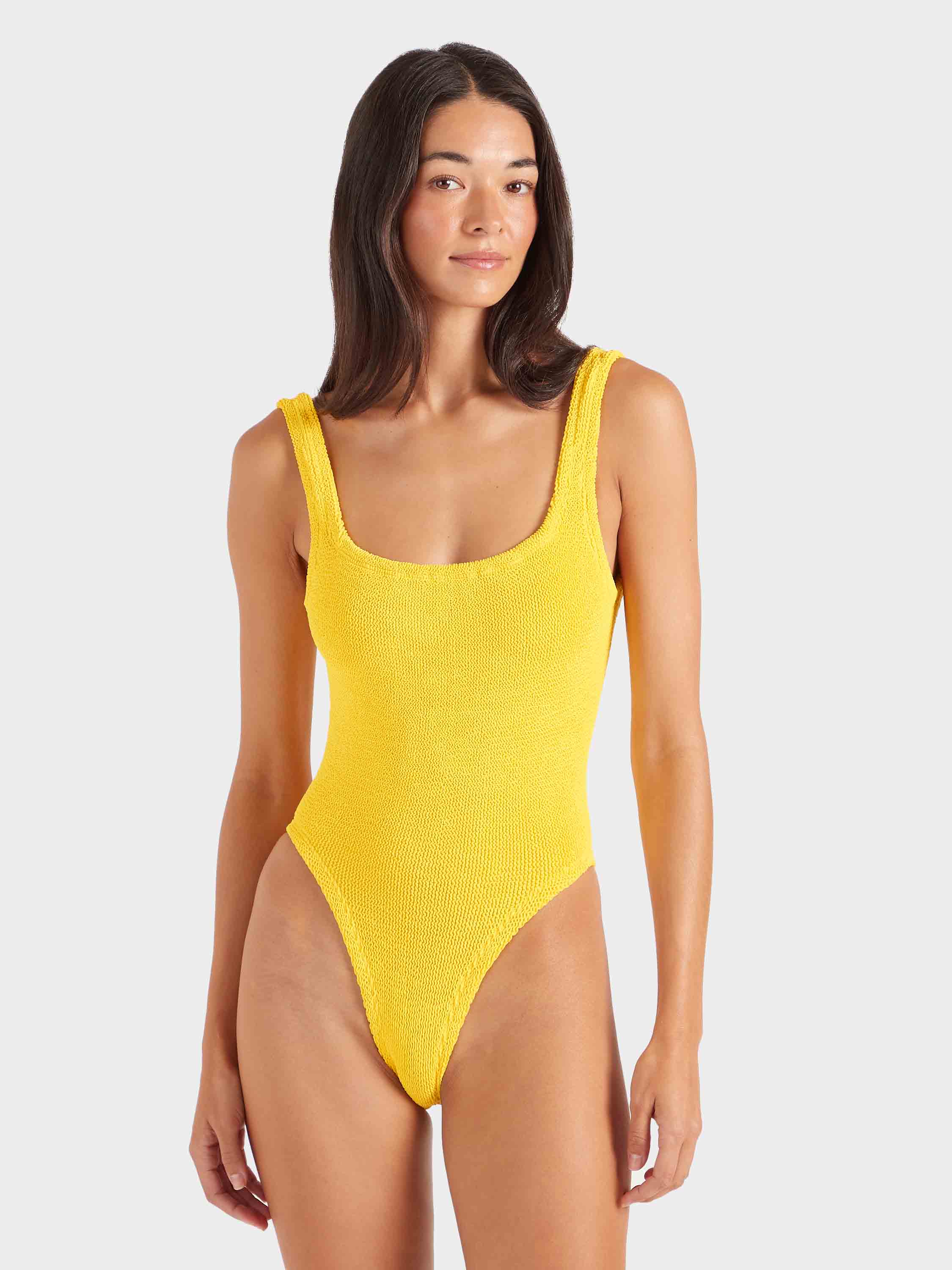 Square Neck Swim - Sunflower