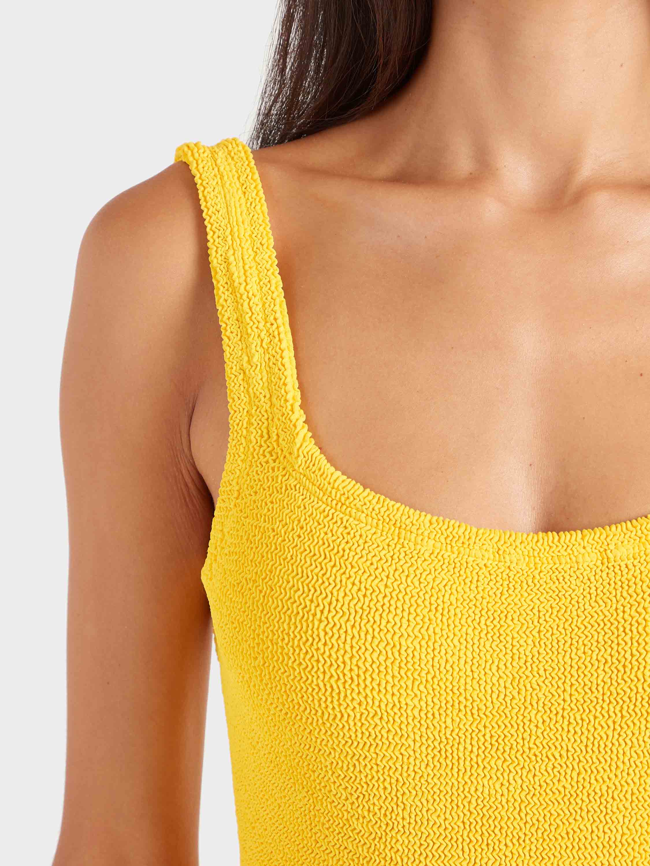 Square Neck Swim - Sunflower