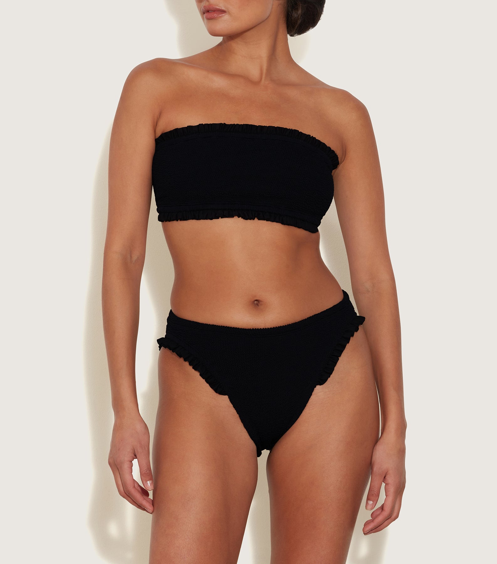 Tracey Frill Bikini - Black