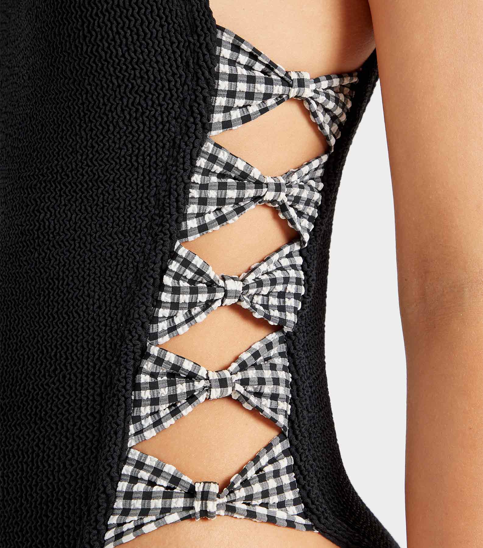Tiffany Swim - Black Gingham