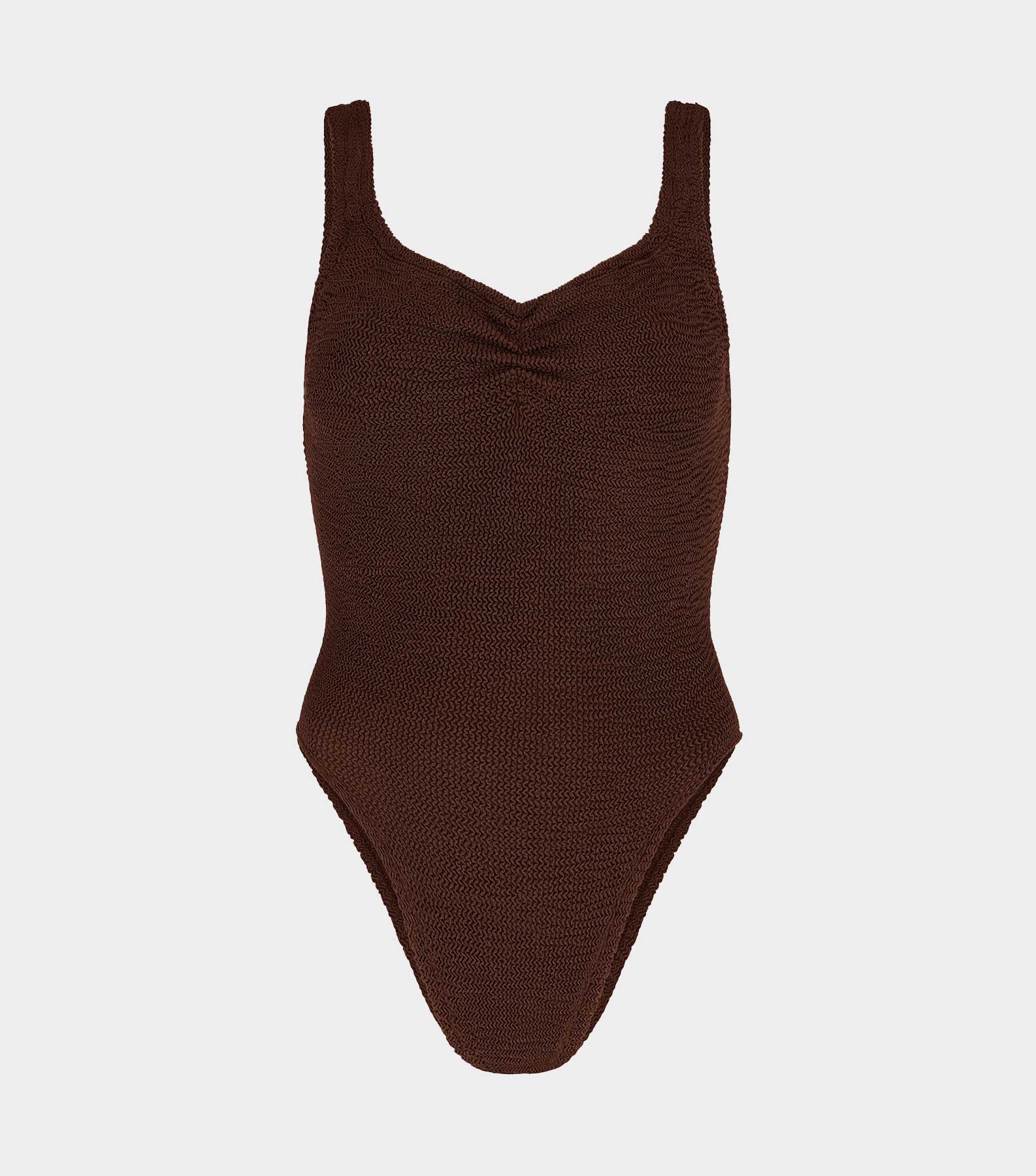 Tonya Swim - Metallic Chocolate