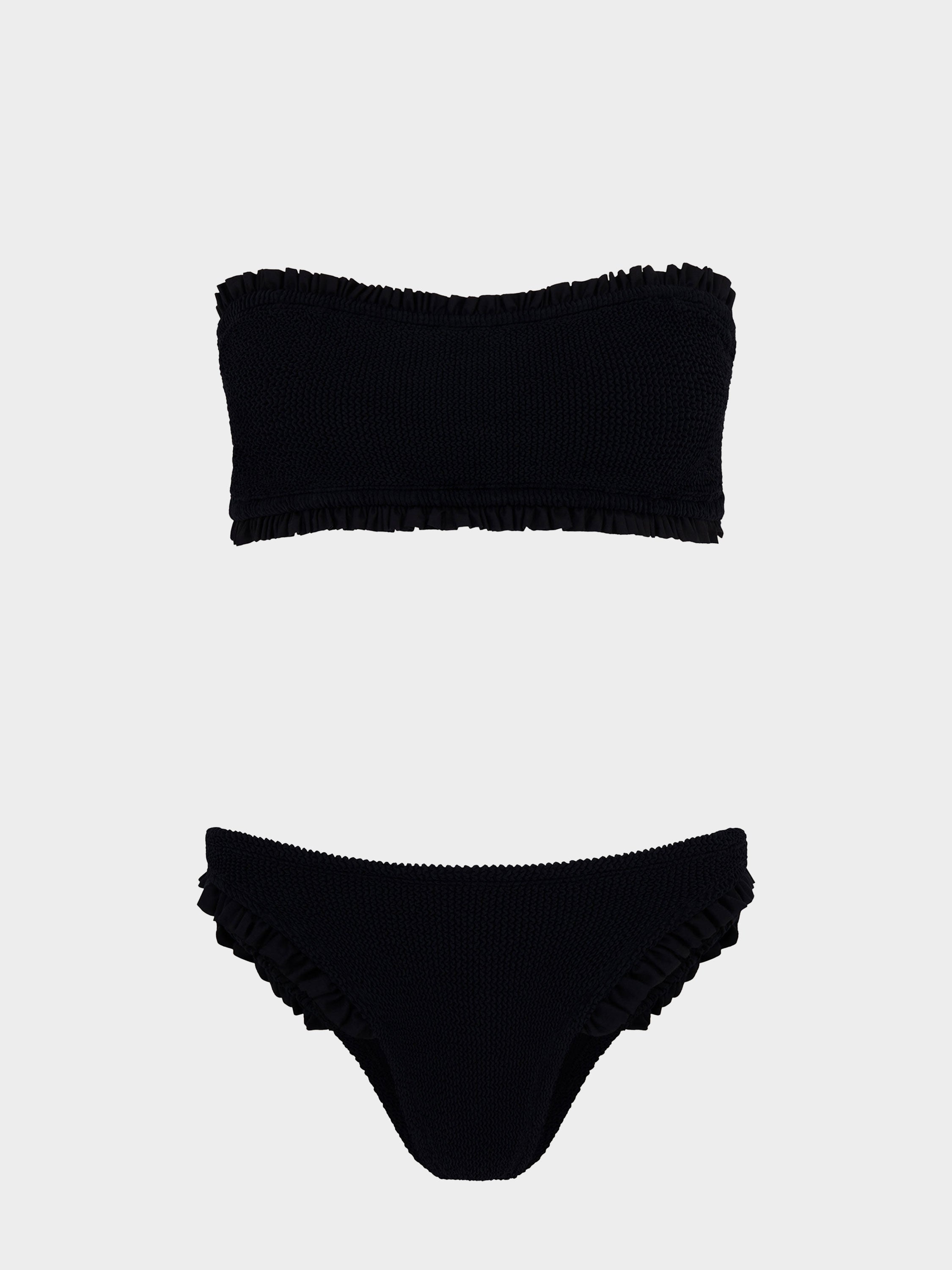 Tracey Frill Bikini - Black