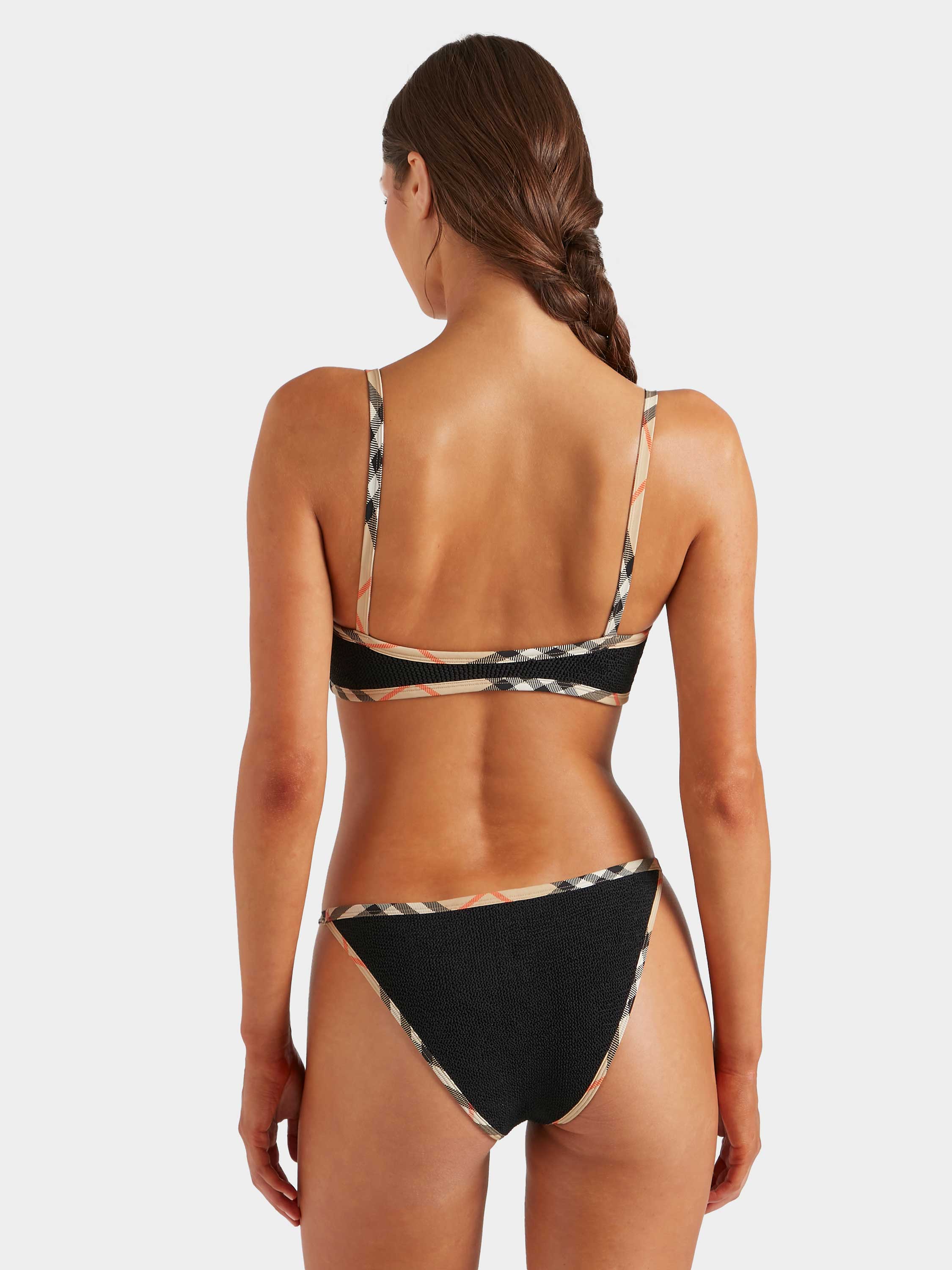 Burberry x Hunza G Tyler Bikini - Black/Check