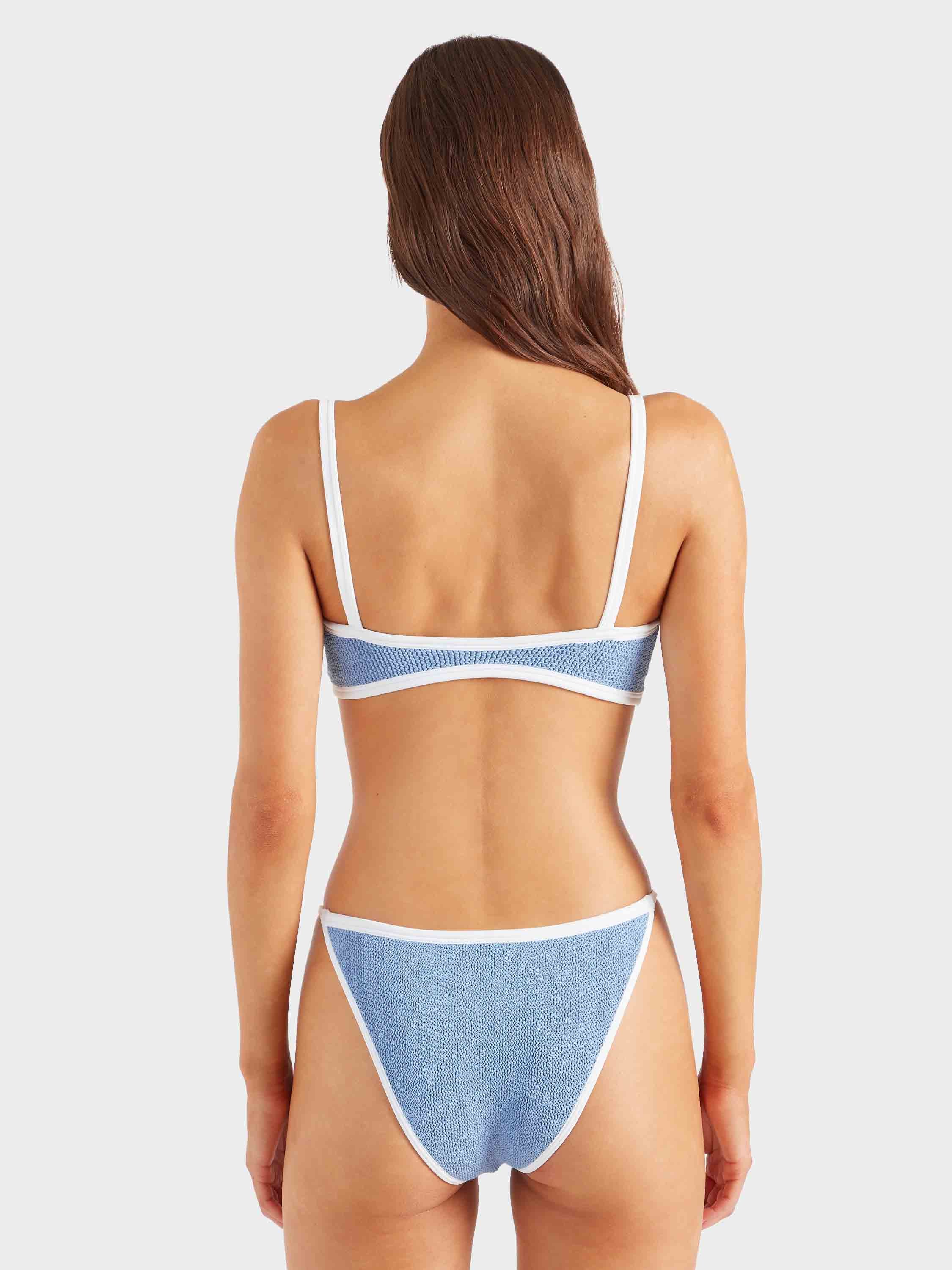 Tyler Bikini - Cornflower/White