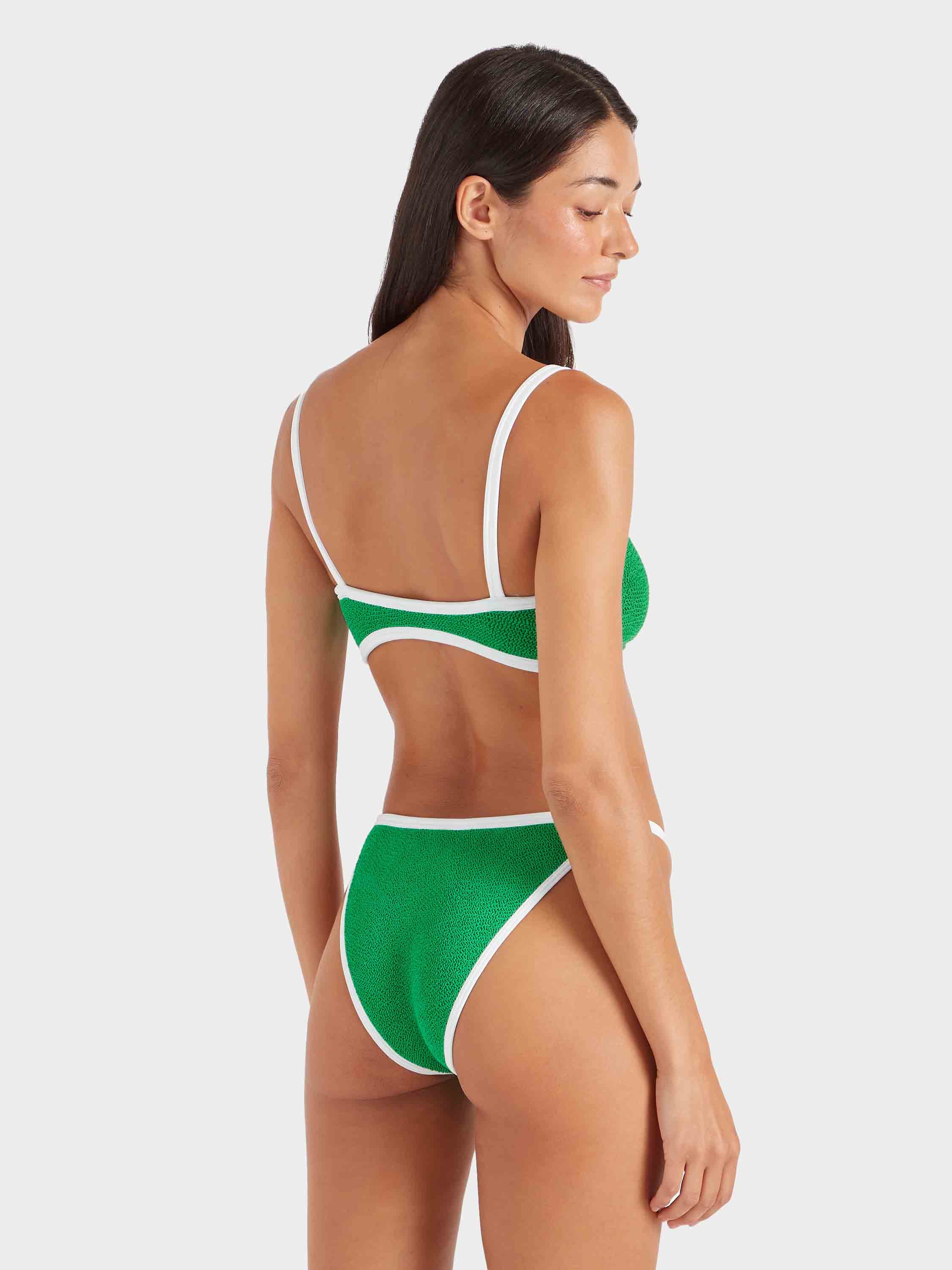 Tyler Bikini - Emerald/White
