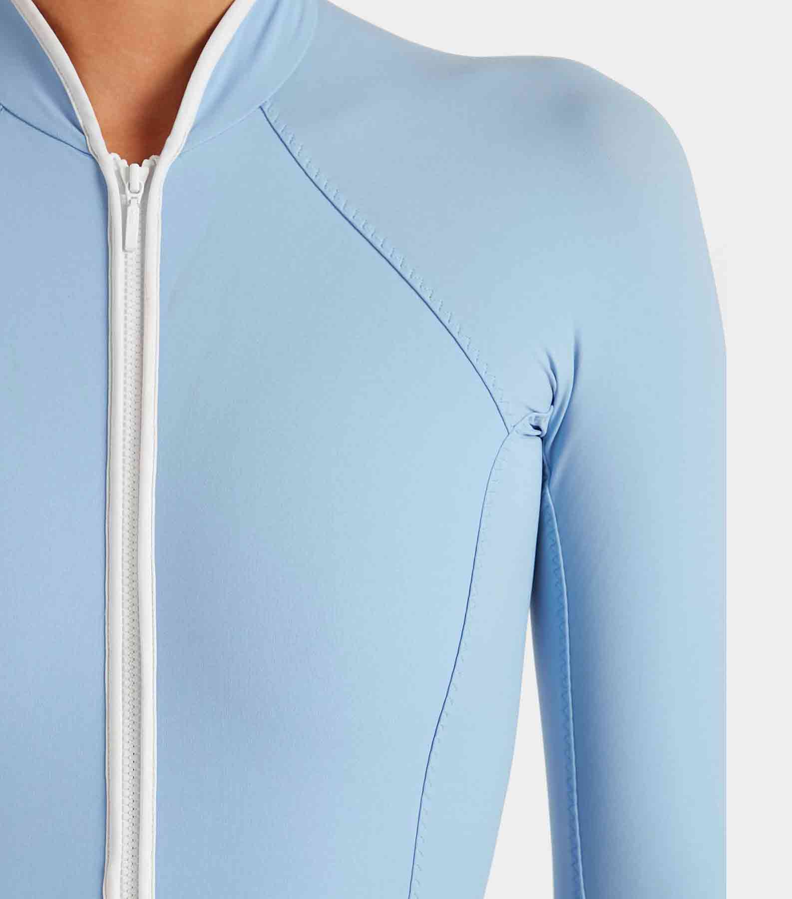 Tyra UPF 50+ Swim - Cornflower/White
