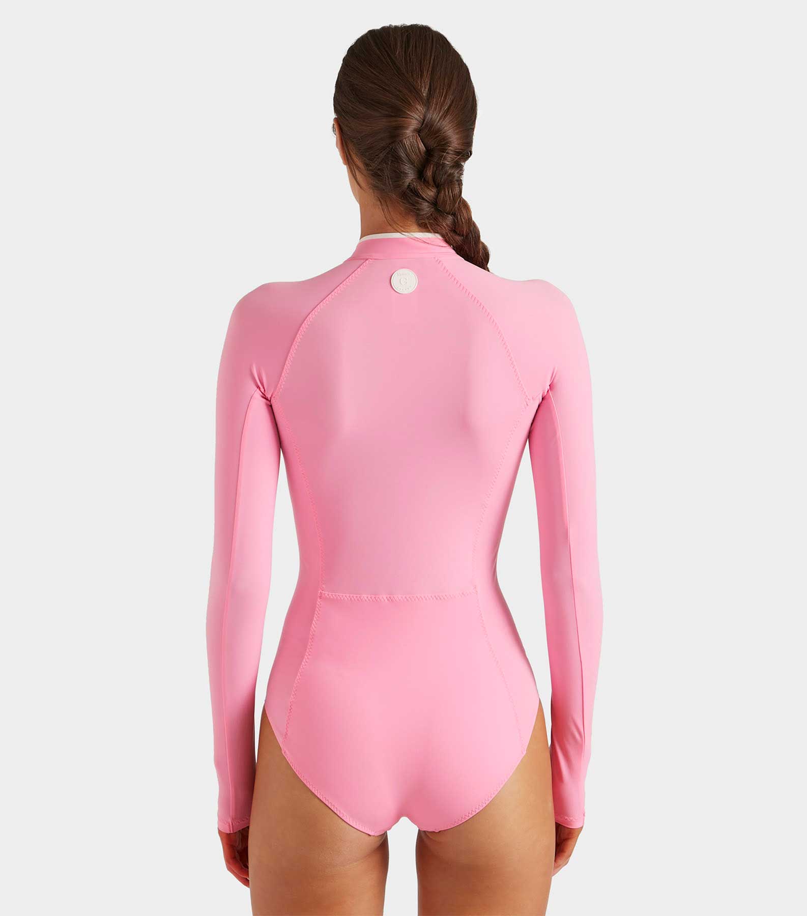 Tyra UPF 50+ Swim - Bubblegum/White
