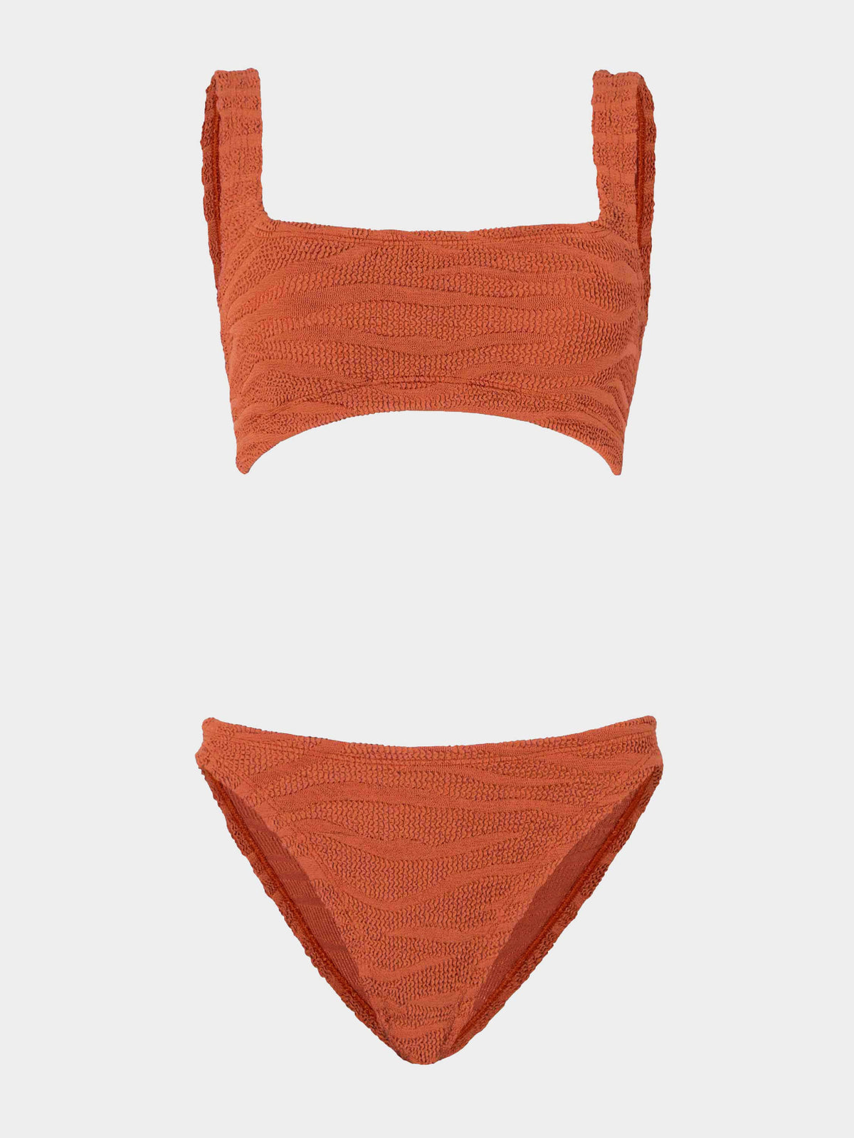 Xandra Bikini - Zebra Metallic Terracotta