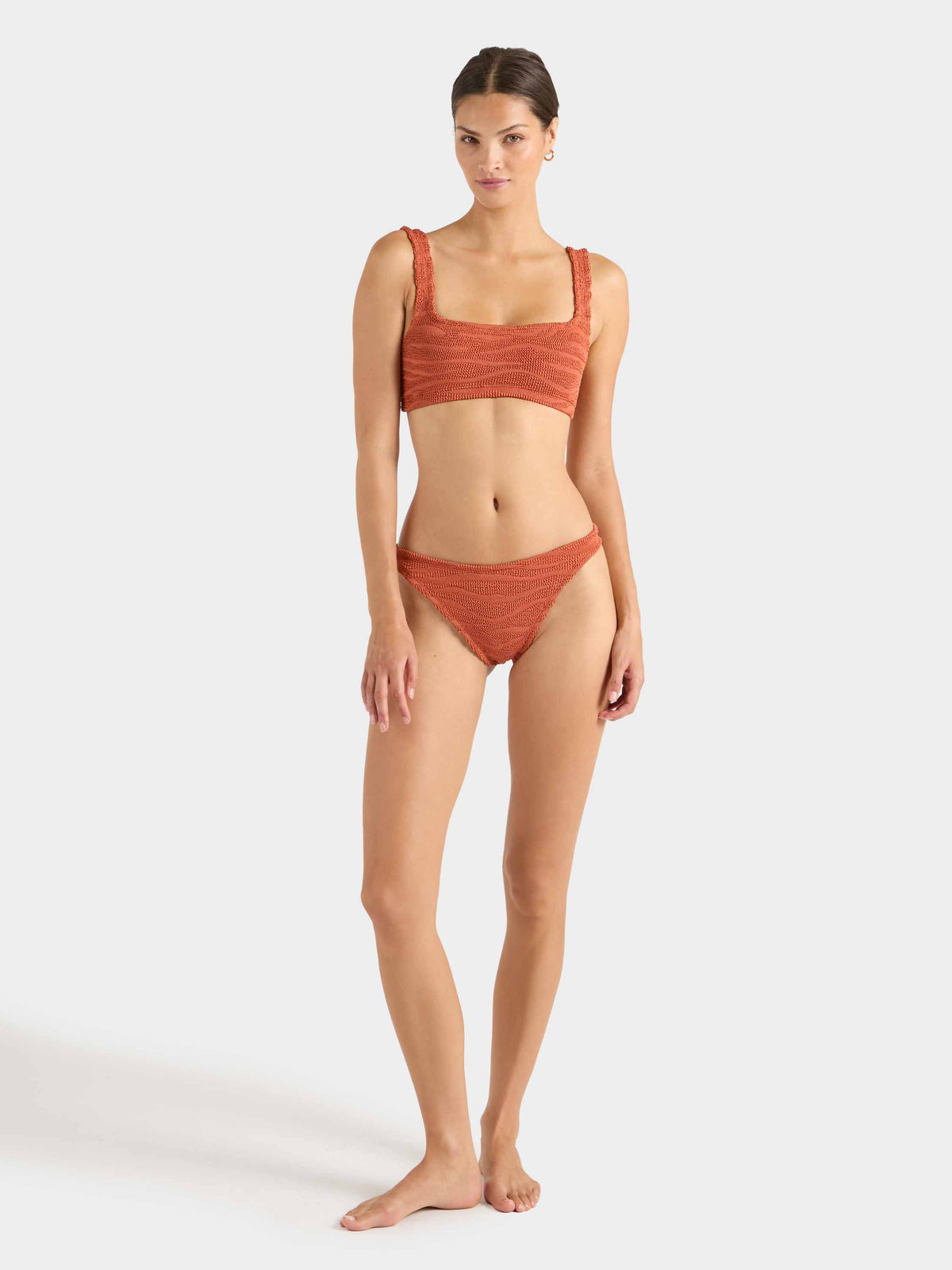 Xandra Bikini - Zebra Metallic Terracotta