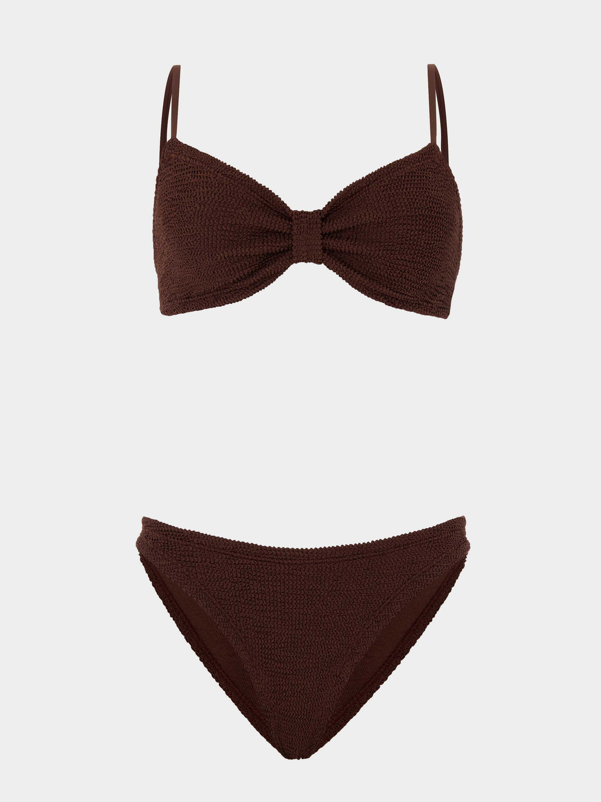 Metallic chocolate Alicia bikini
