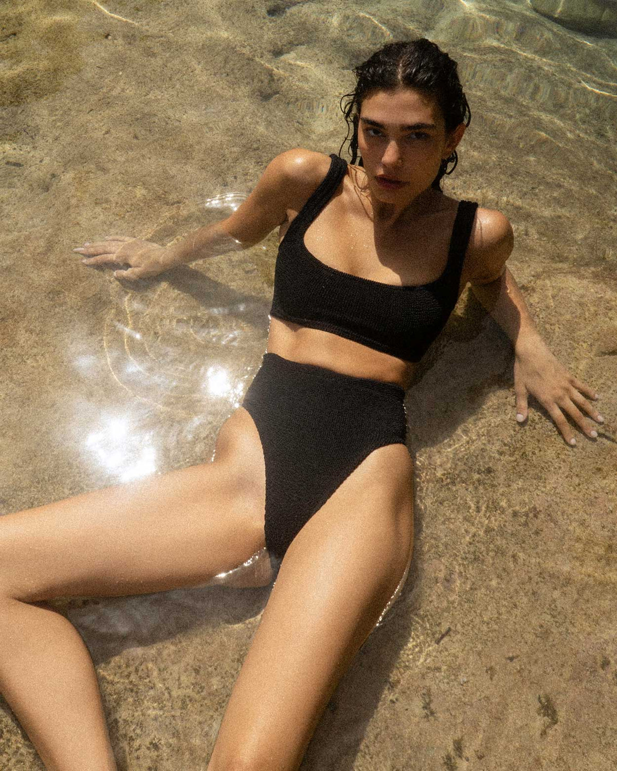 Hunza G Patricia Bikini Black