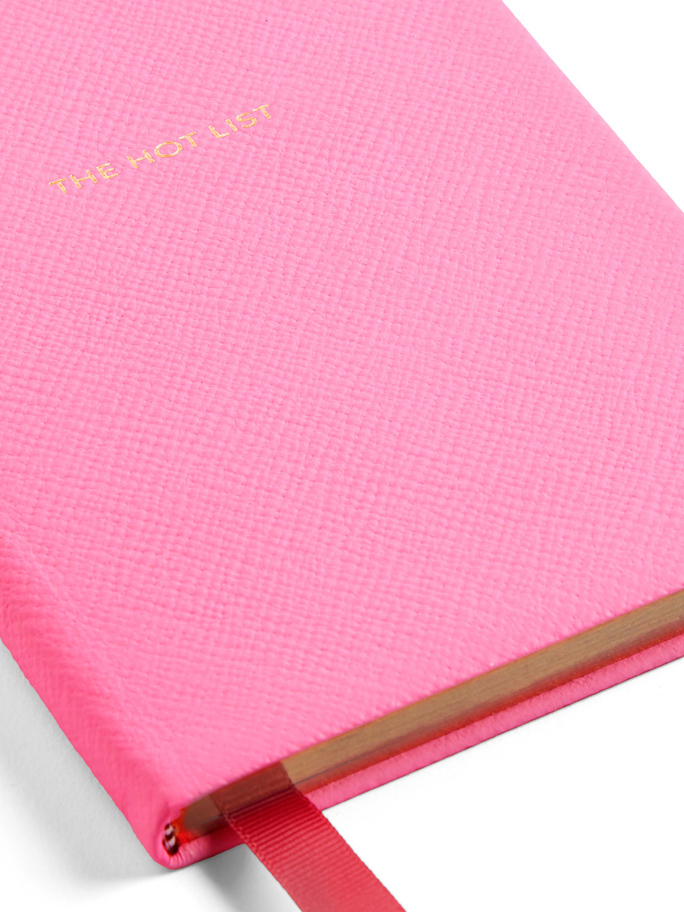 Smythson x Hunza G Chelsea Notebook - Bubblegum