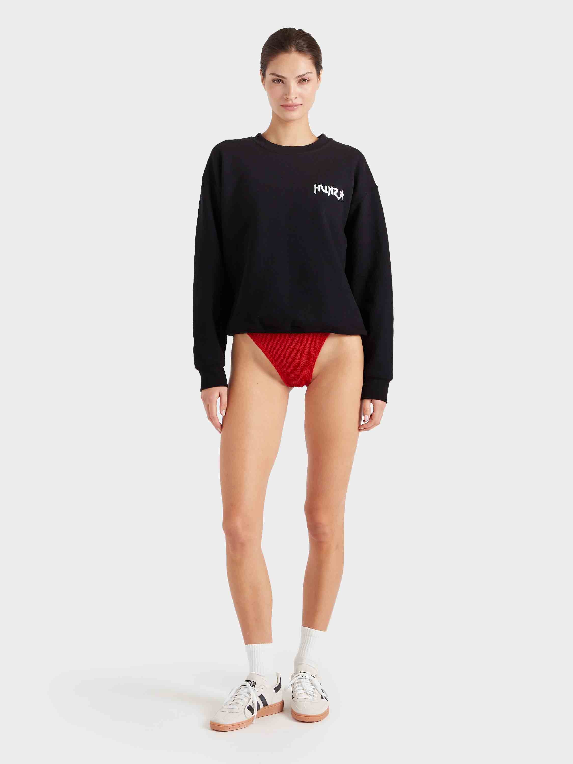 80s Logo Sweatshirt - Black