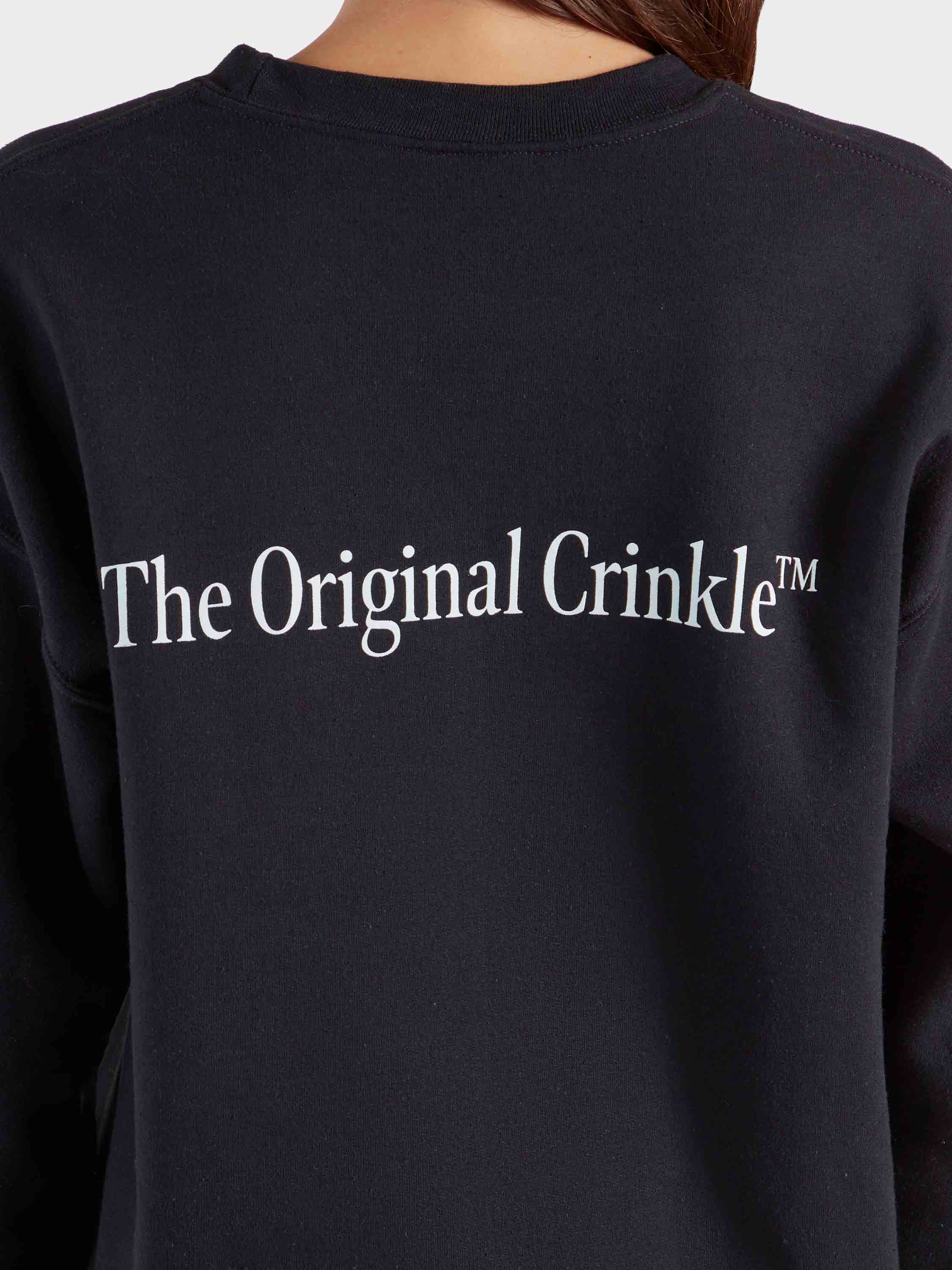 80s Logo Sweatshirt - Black
