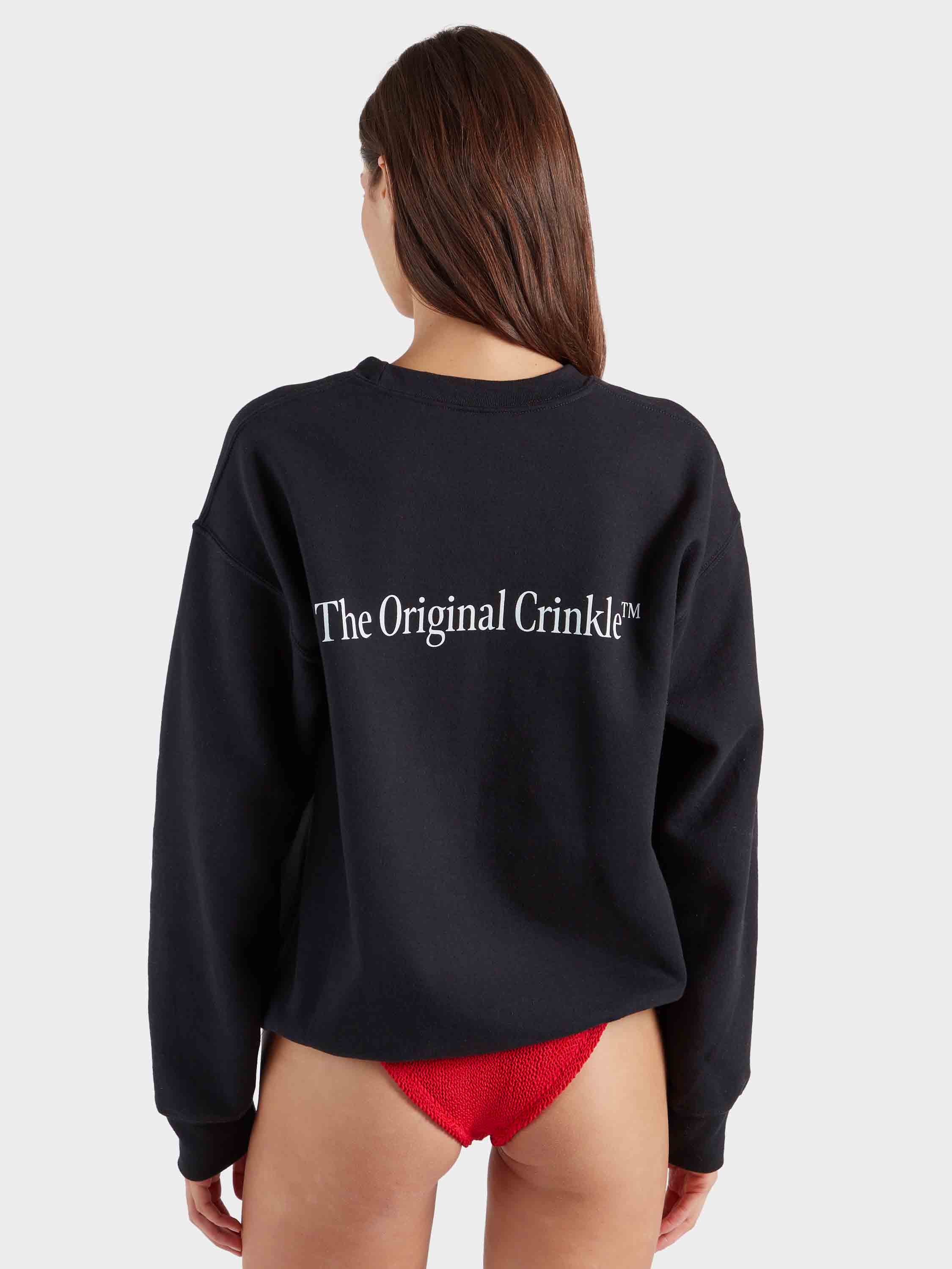 80s Logo Sweatshirt - Black