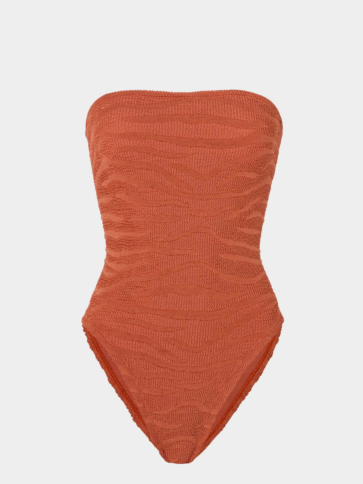 Audrey Swim - Zebra Metallic Terracotta