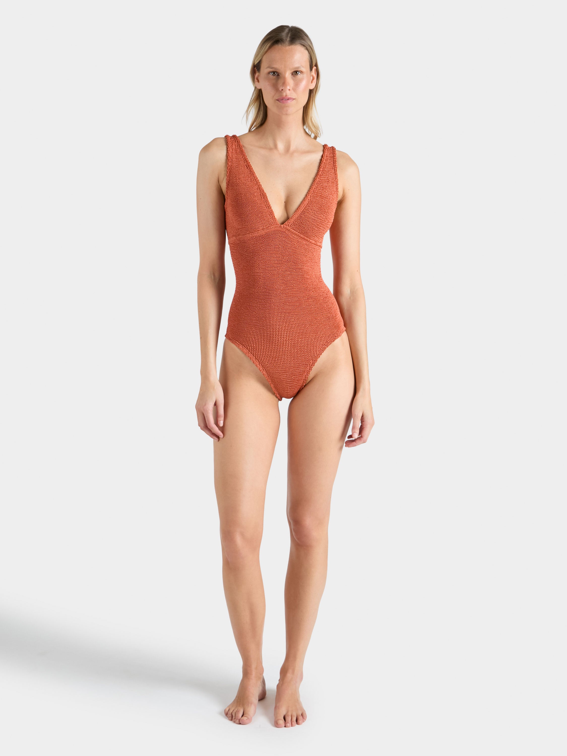 Angel Swim - Metallic Terracotta