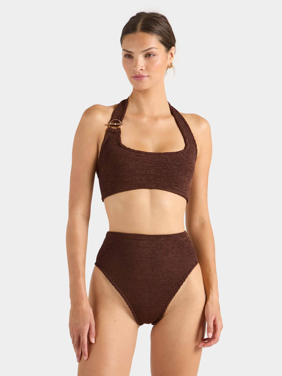 Anita T Bar Bikini - Metallic Chocolate