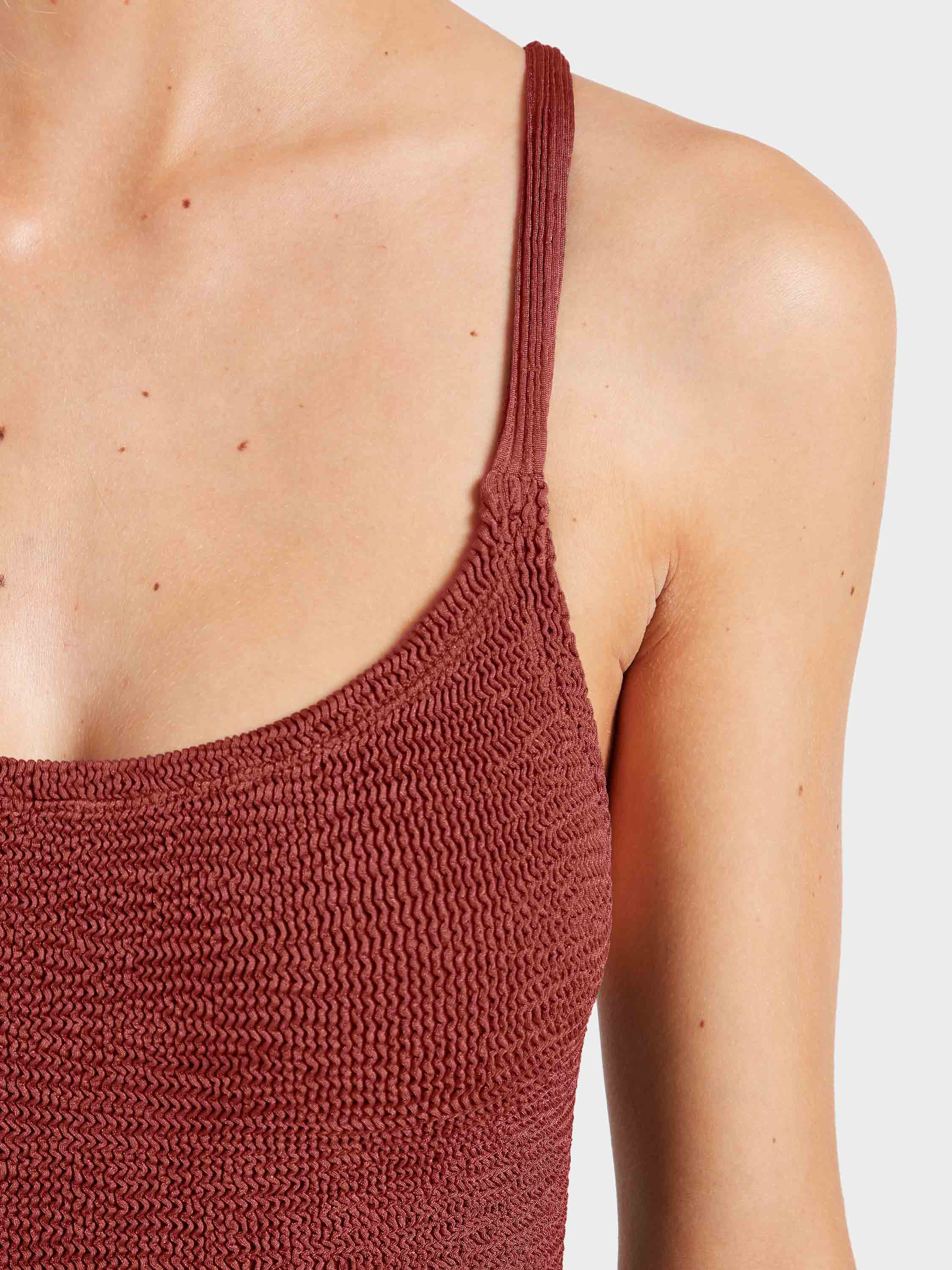 Bette Swim - Metallic Rosewood