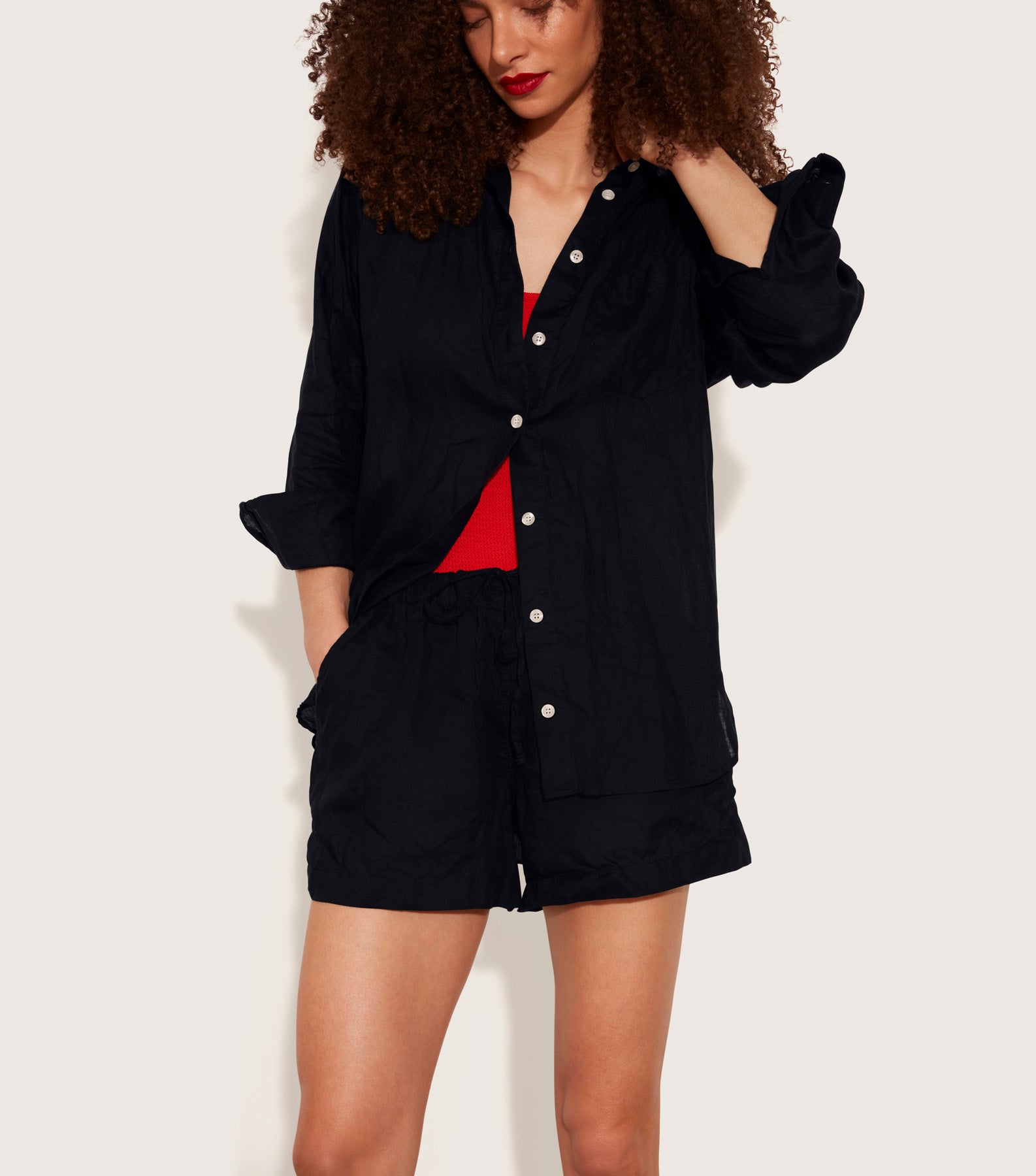 Oversized Shirt - Black