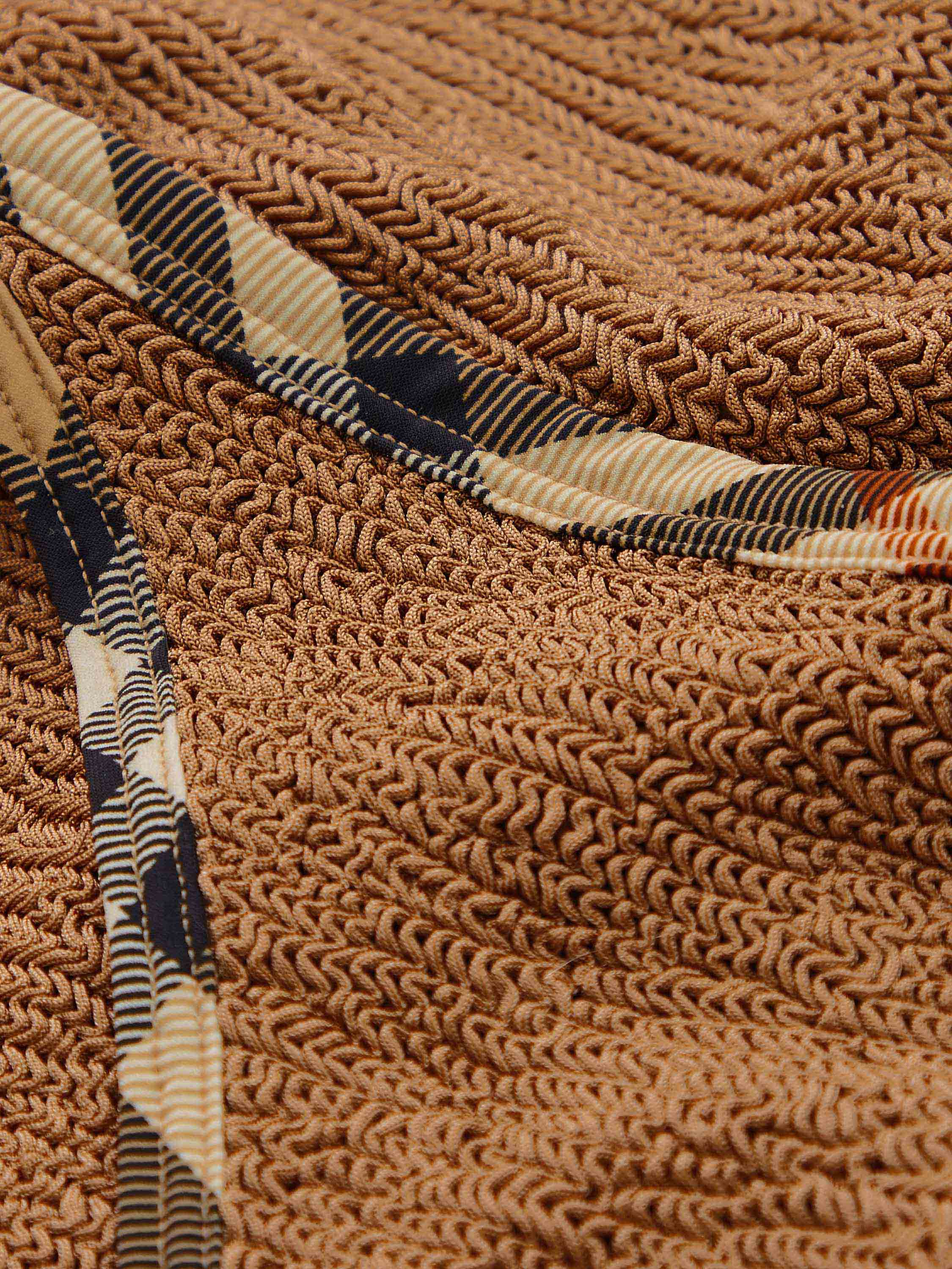 Burberry x Hunza G Tyler Bikini - Metallic Cocoa/Check