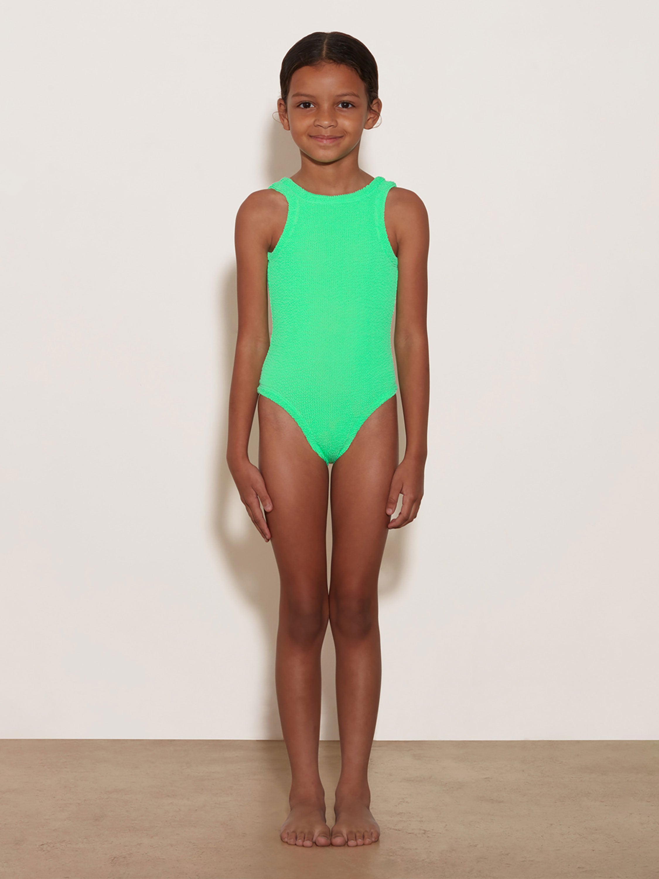 Kids Classic Swim (Ages 3 to 6) - Lime