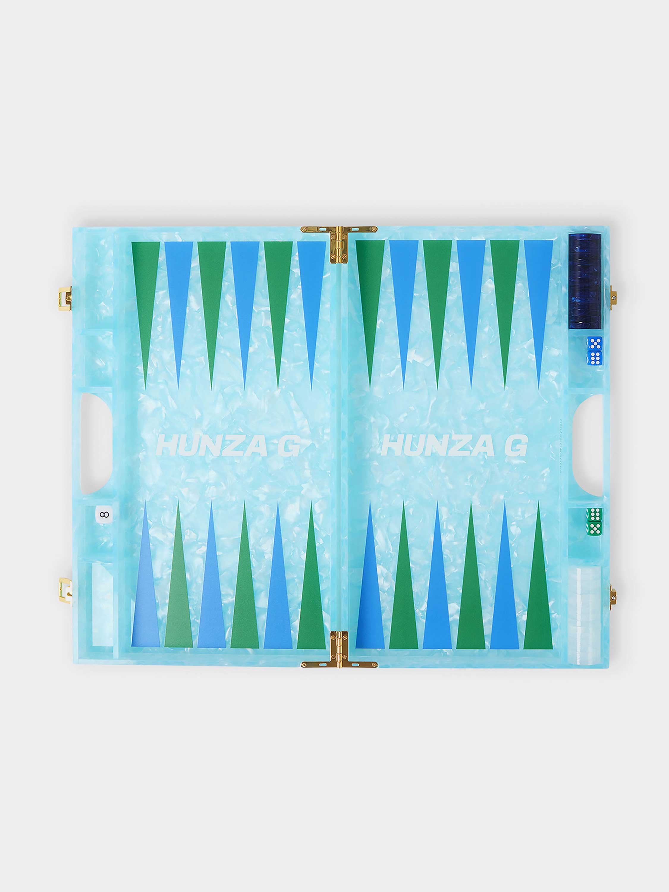Backgammon Board - Blue