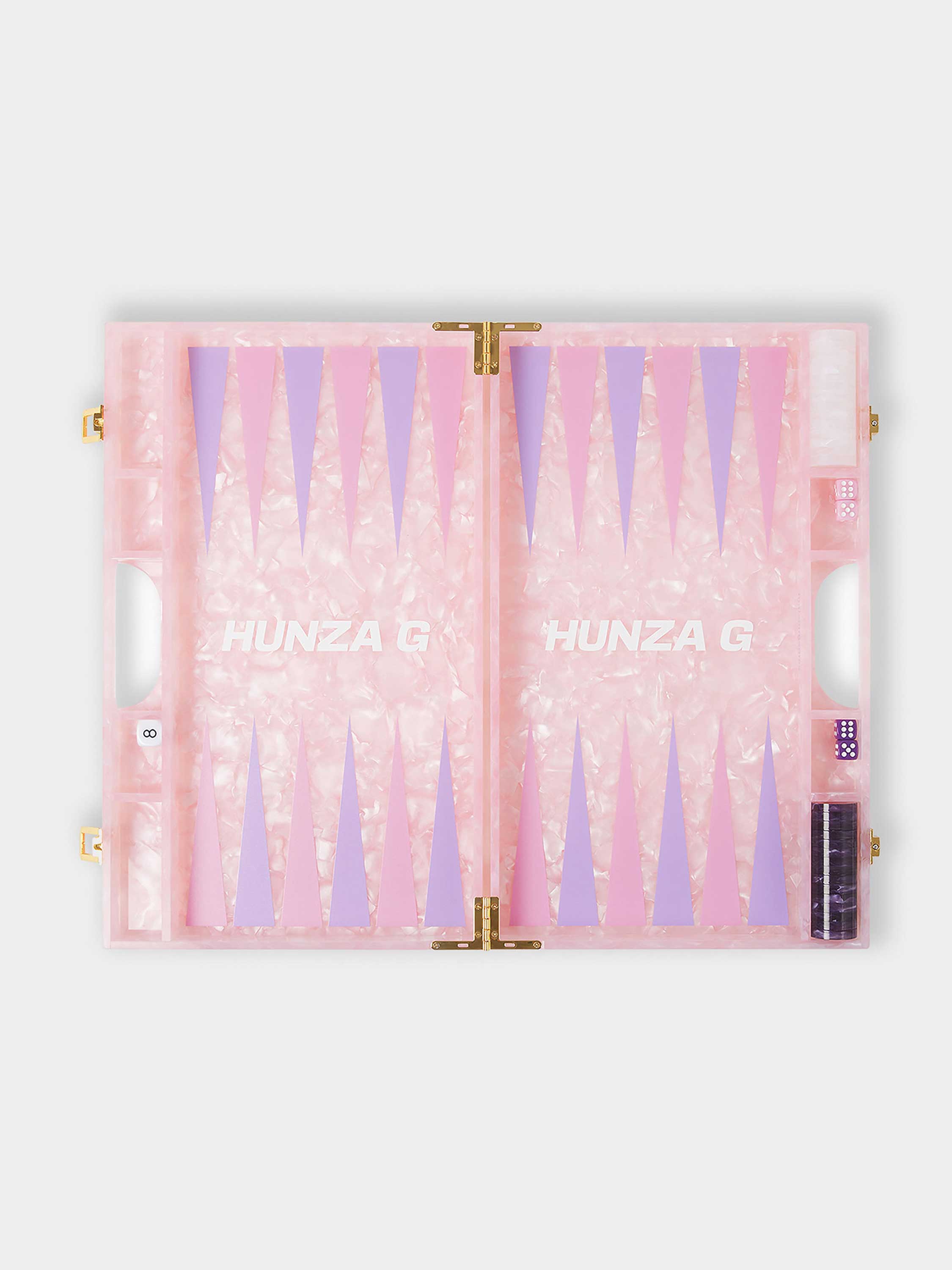 Backgammon Board - Pink