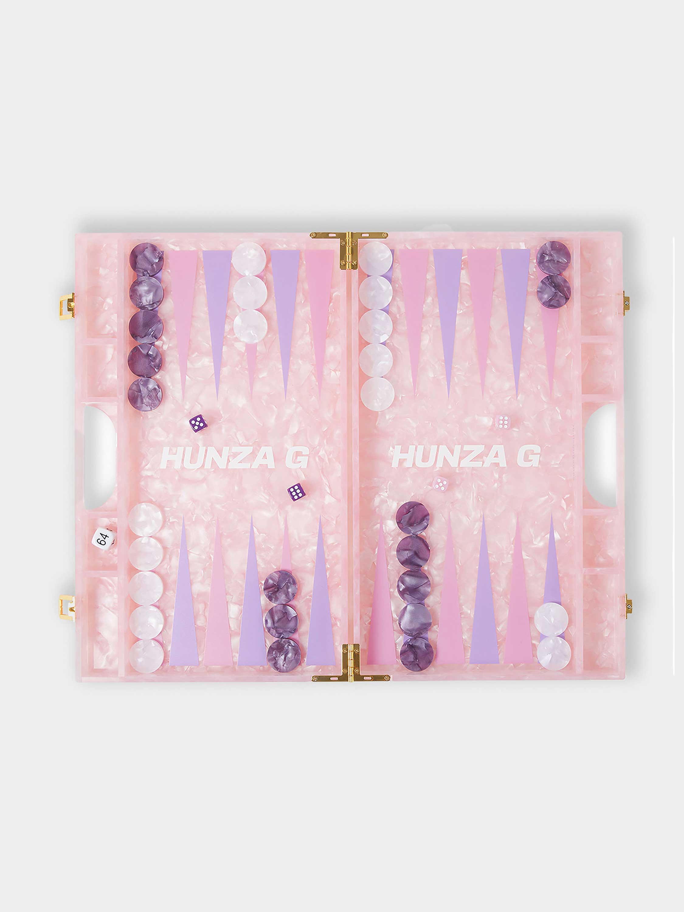 Backgammon Board - Pink