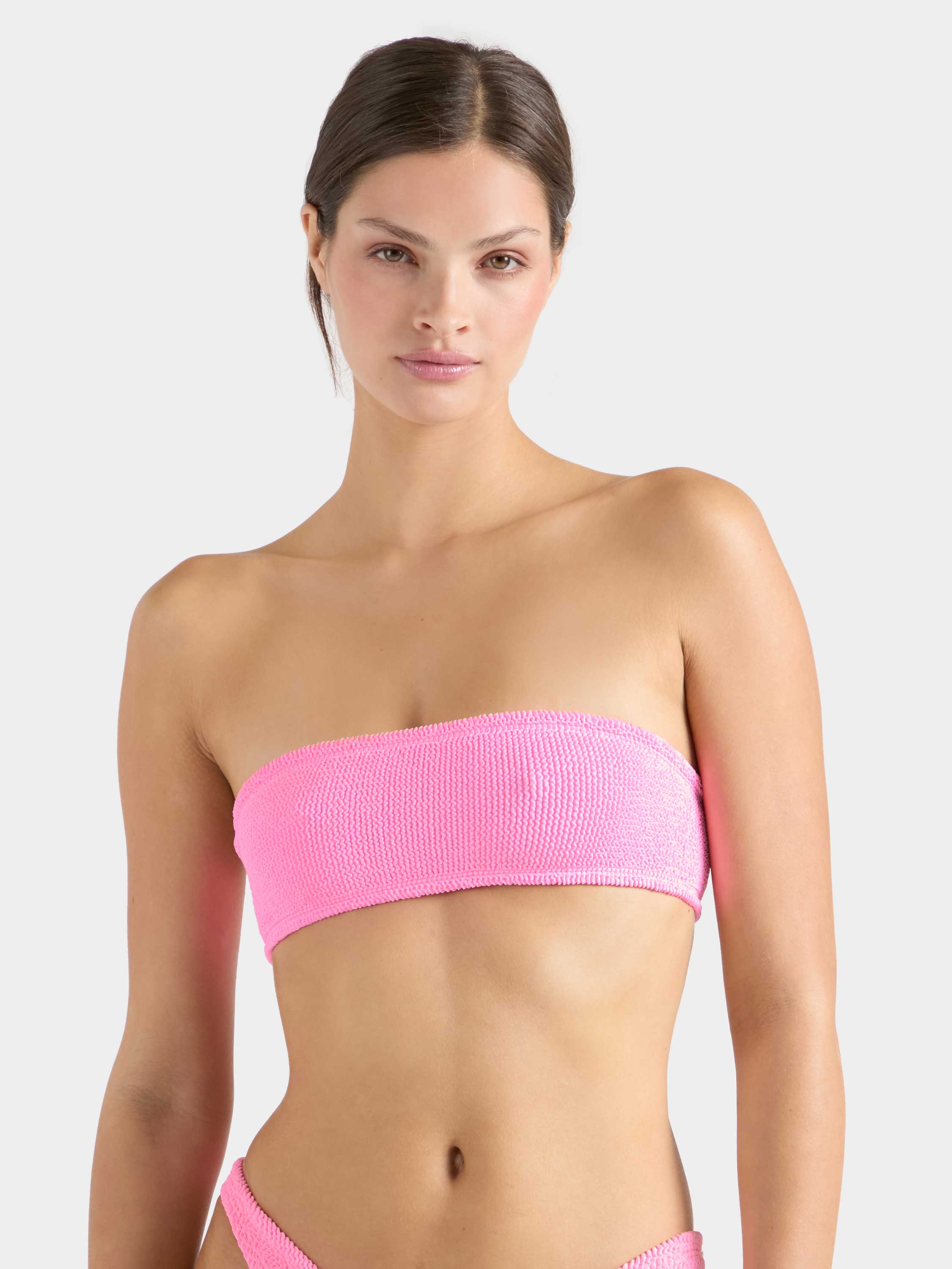 Bandeau Bikini Top - Bubblegum