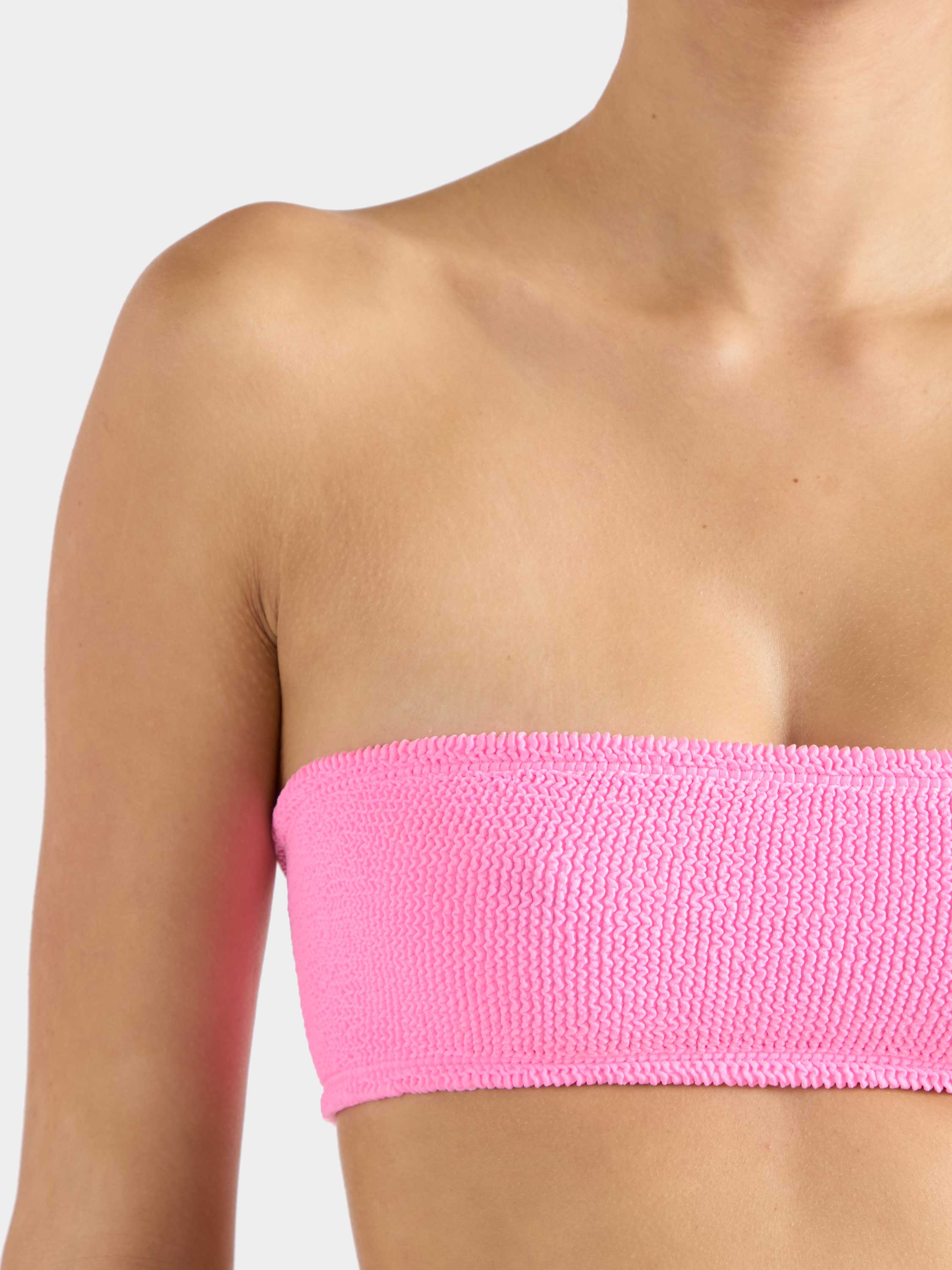 Bandeau Bikini Top - Bubblegum