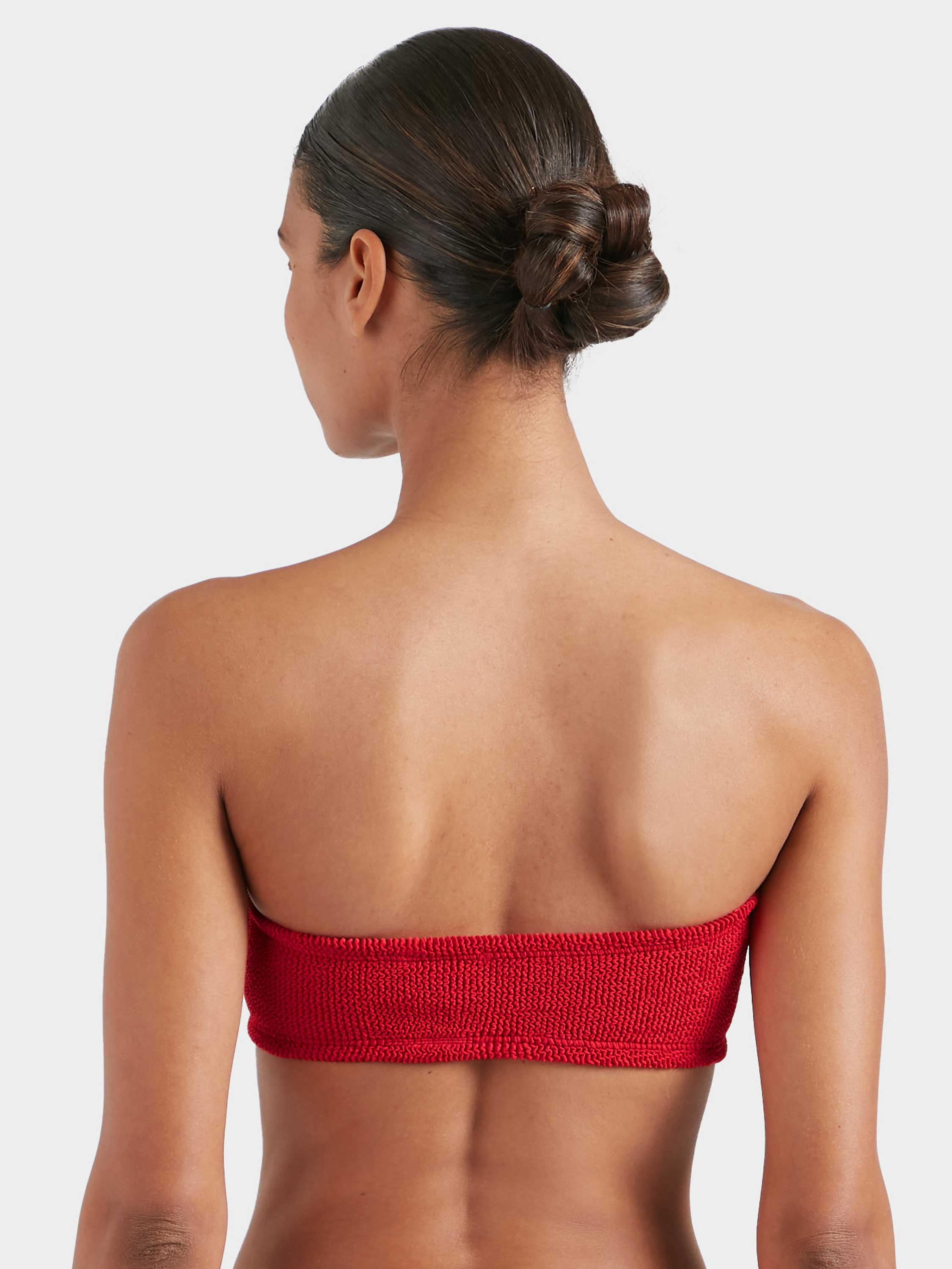 Bandeau Bikini Top - Red