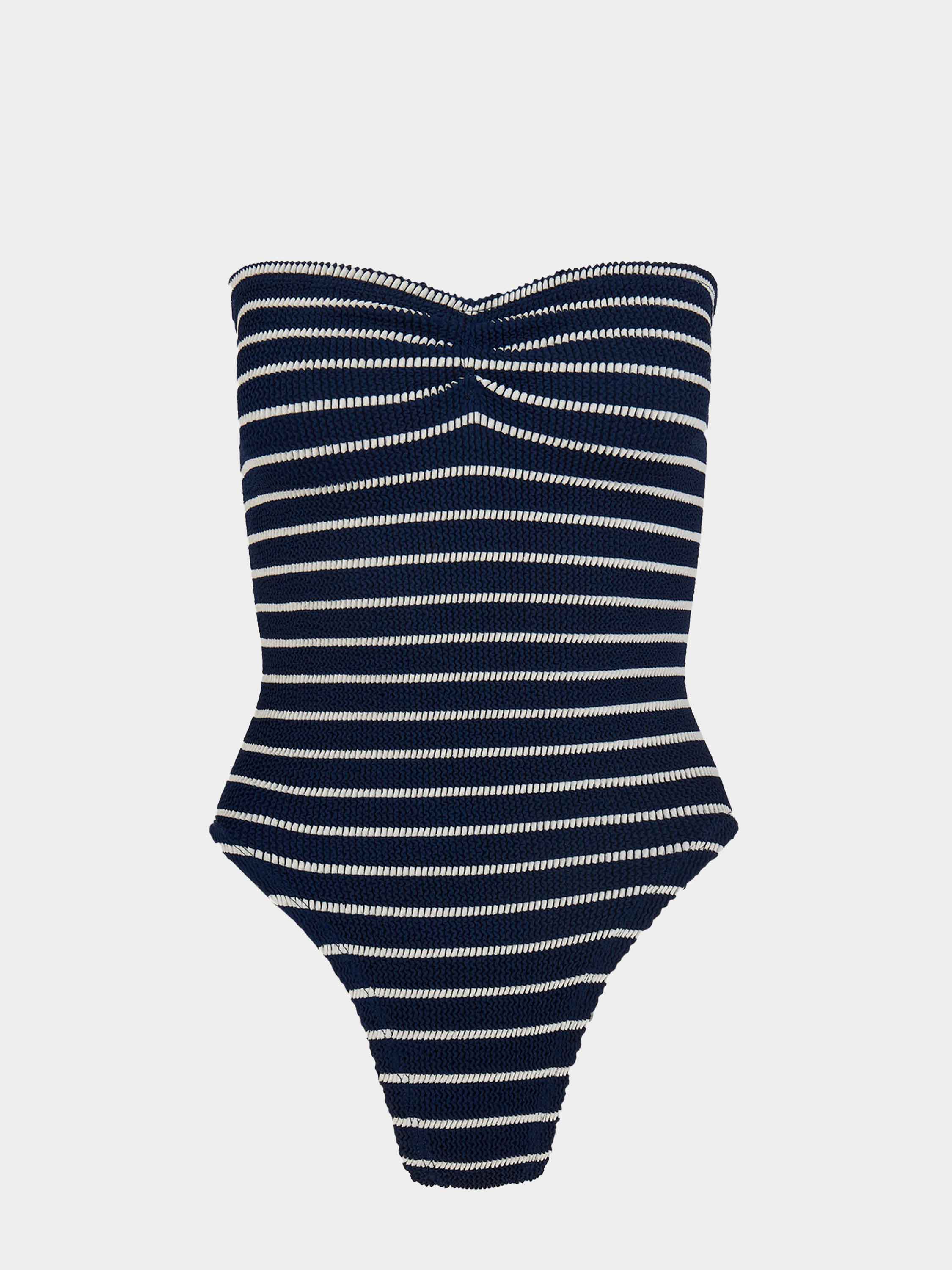 Brooke Swim - Navy/White Stripe