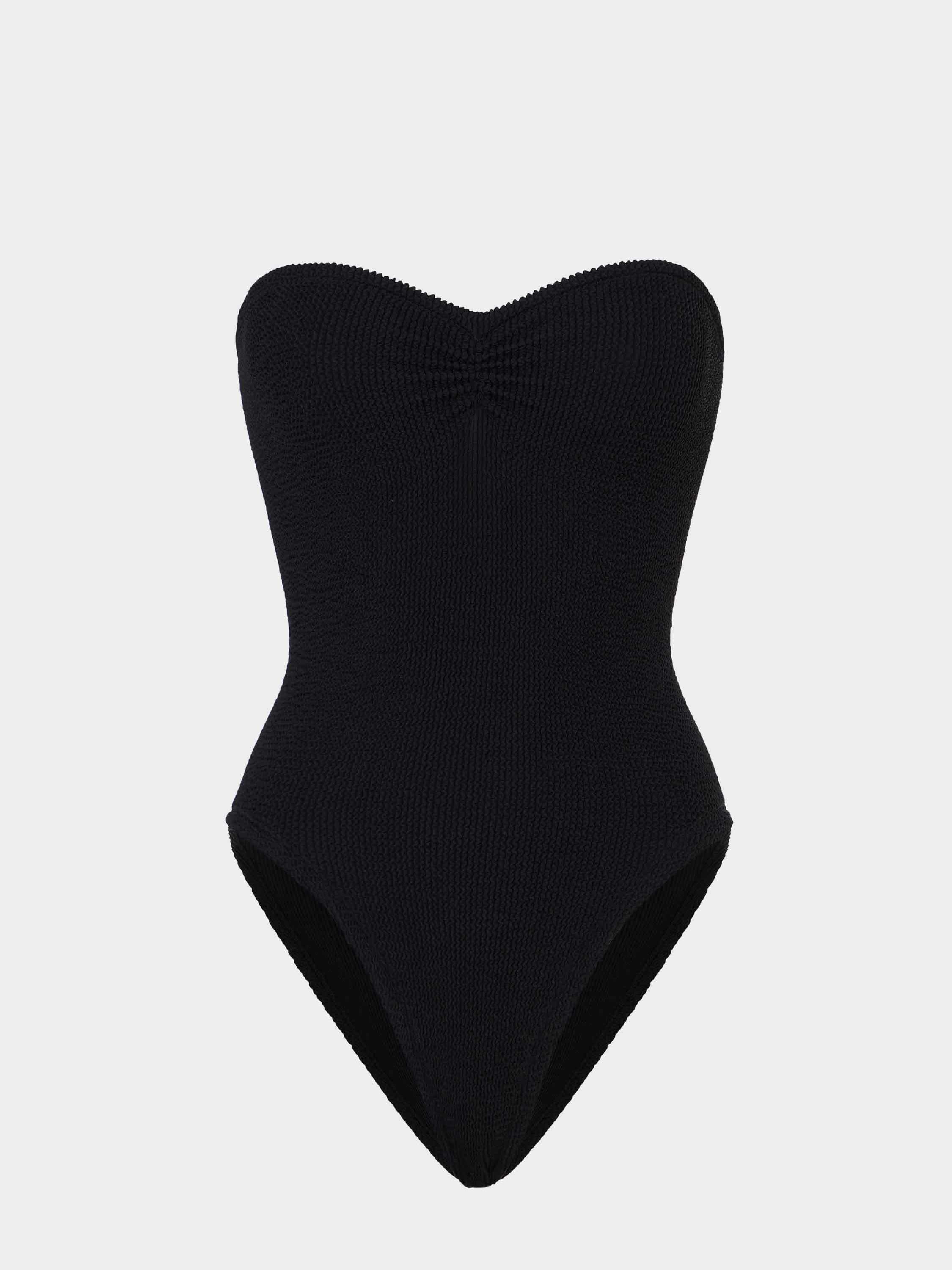 水着 Brooke Black/S Brooke Swim - Black | Hunza G