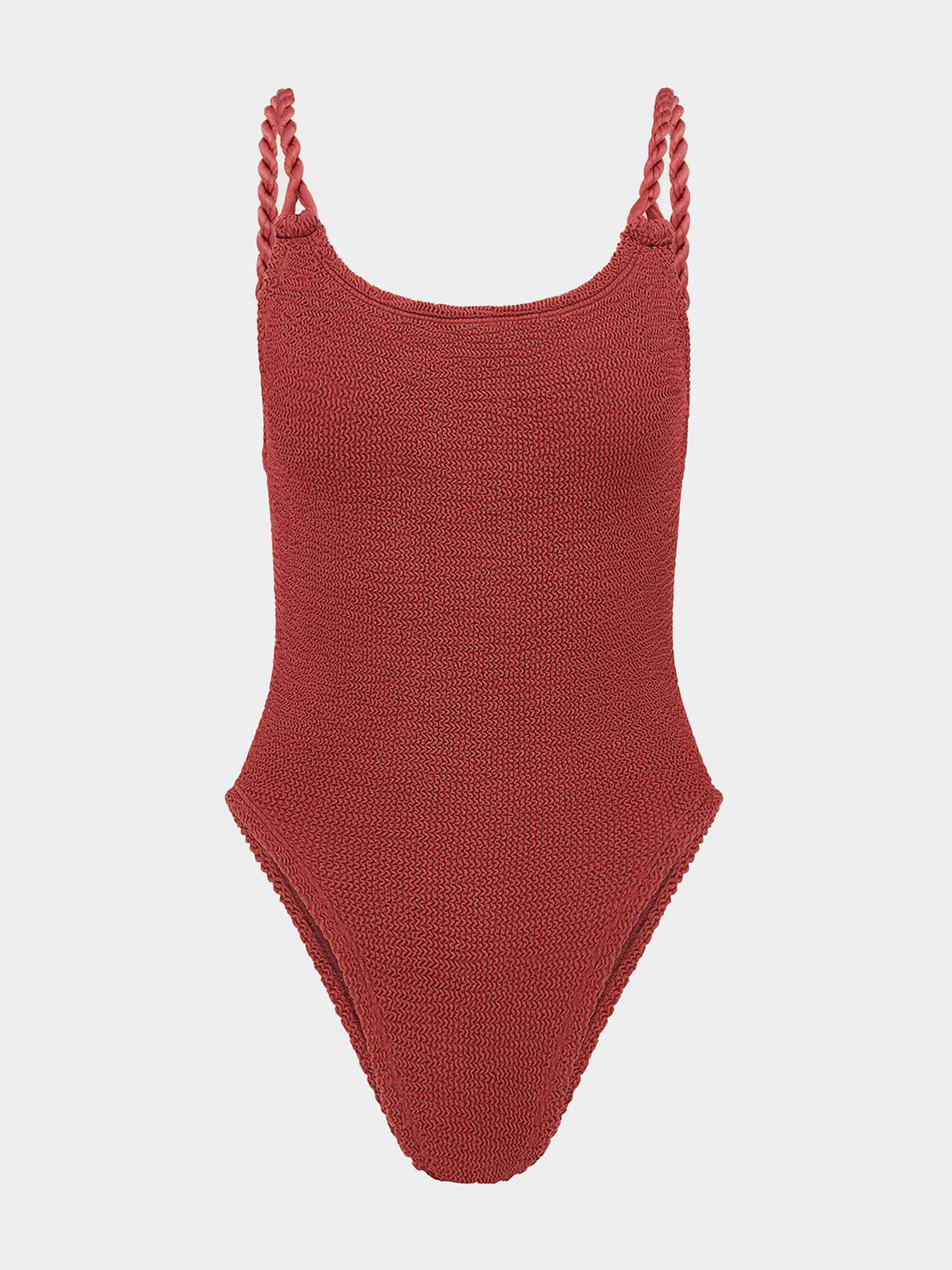 Camille Swim - Metallic Rosewood