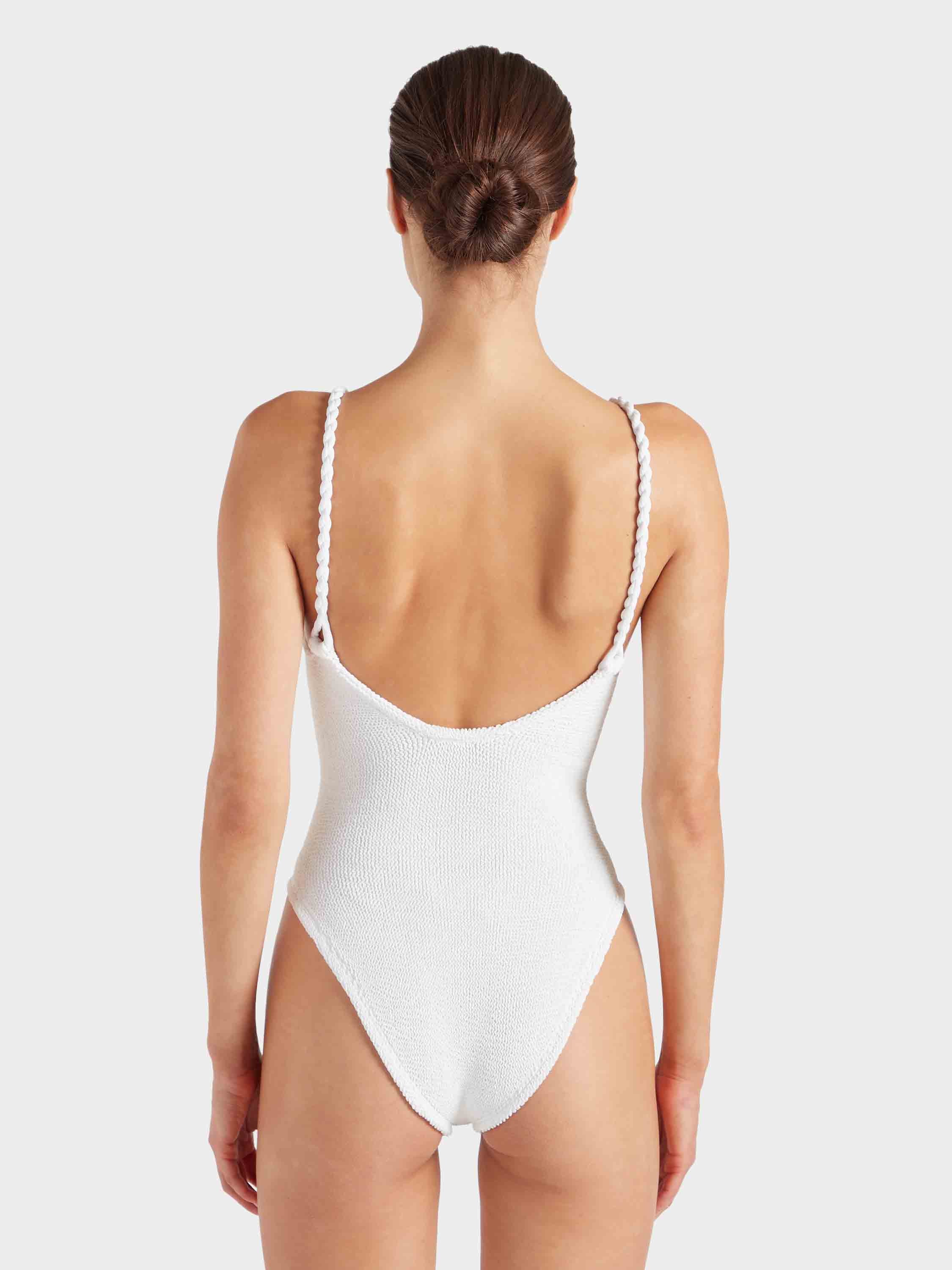 Camille Swim - White