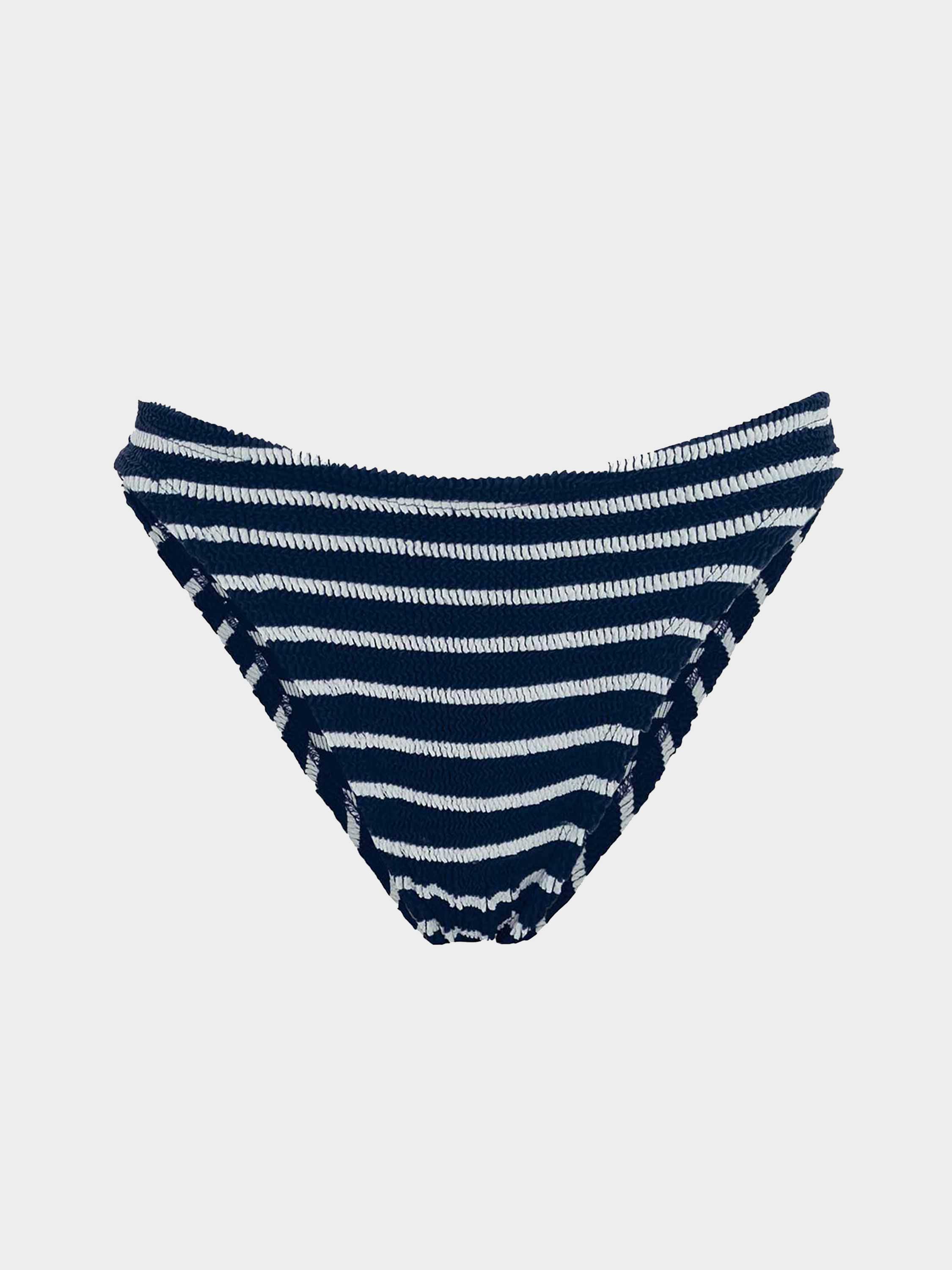 Classic Bikini Bottom - Navy/White Stripe