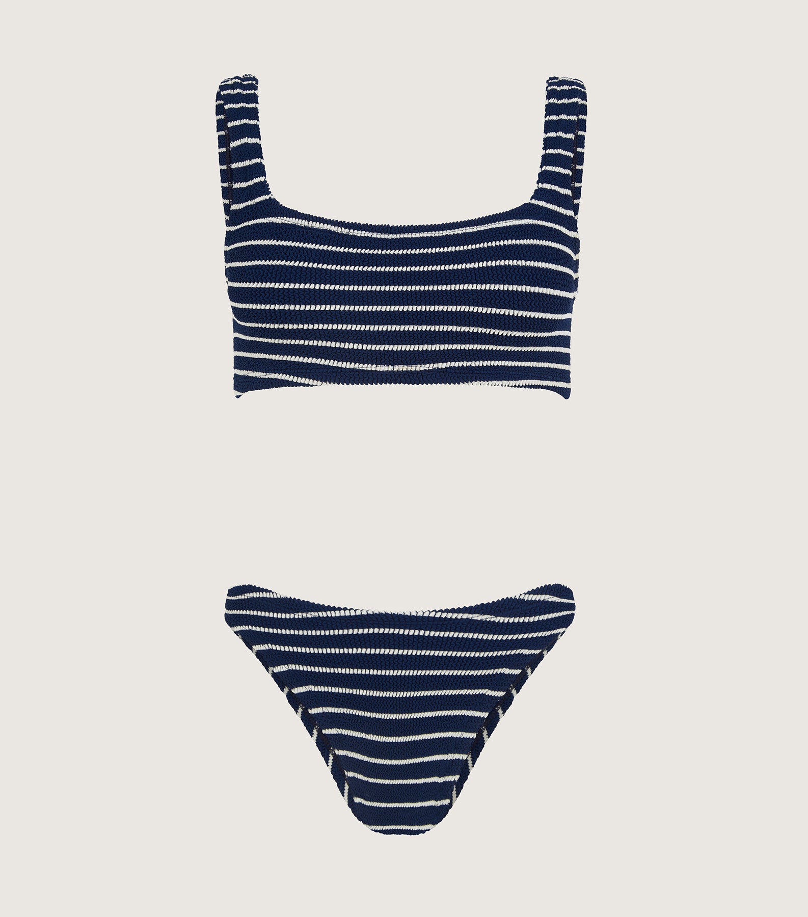 Coverage Xandra Bikini - Navy/White Stripe