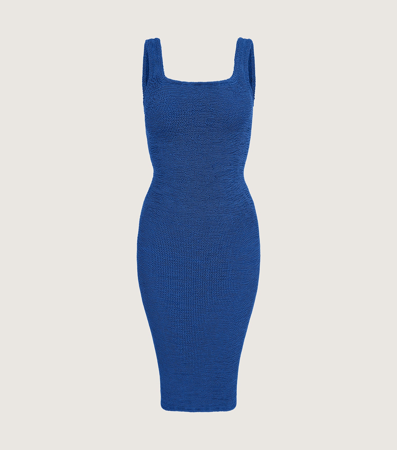 Tank Dress - Metallic Denim