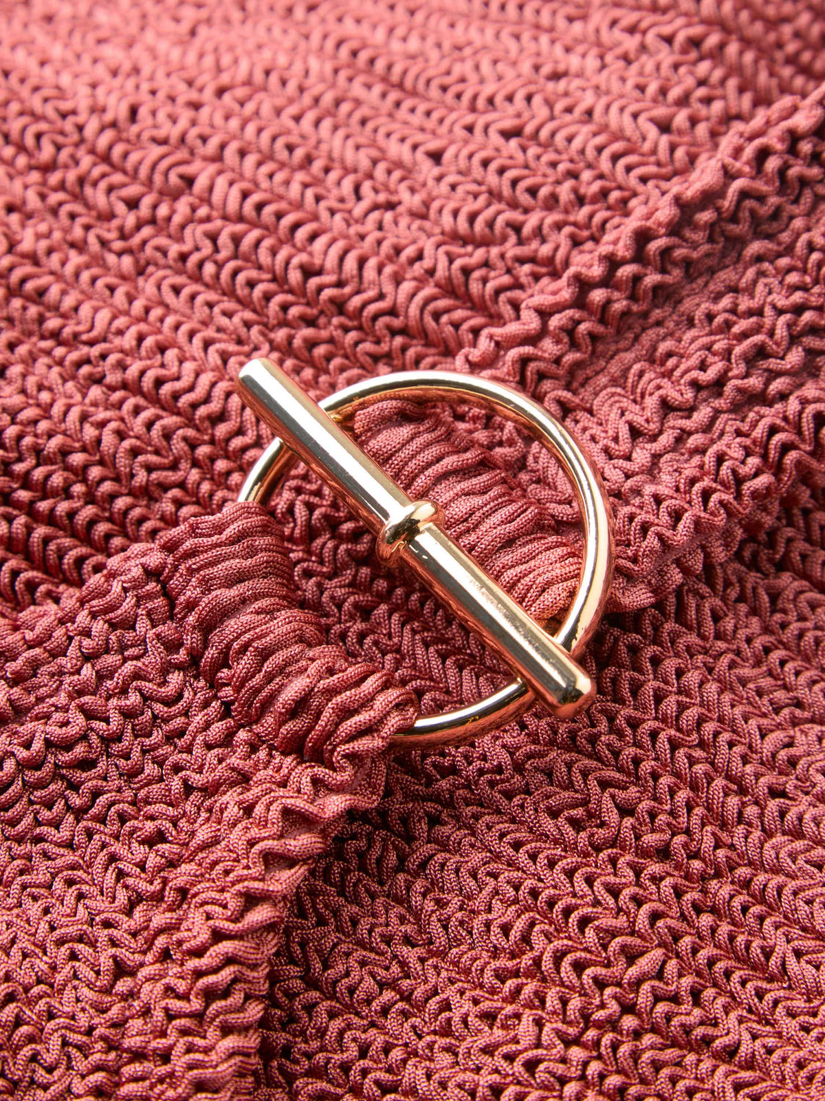 Coverage Domino T Bar Swim - Metallic Rosewood