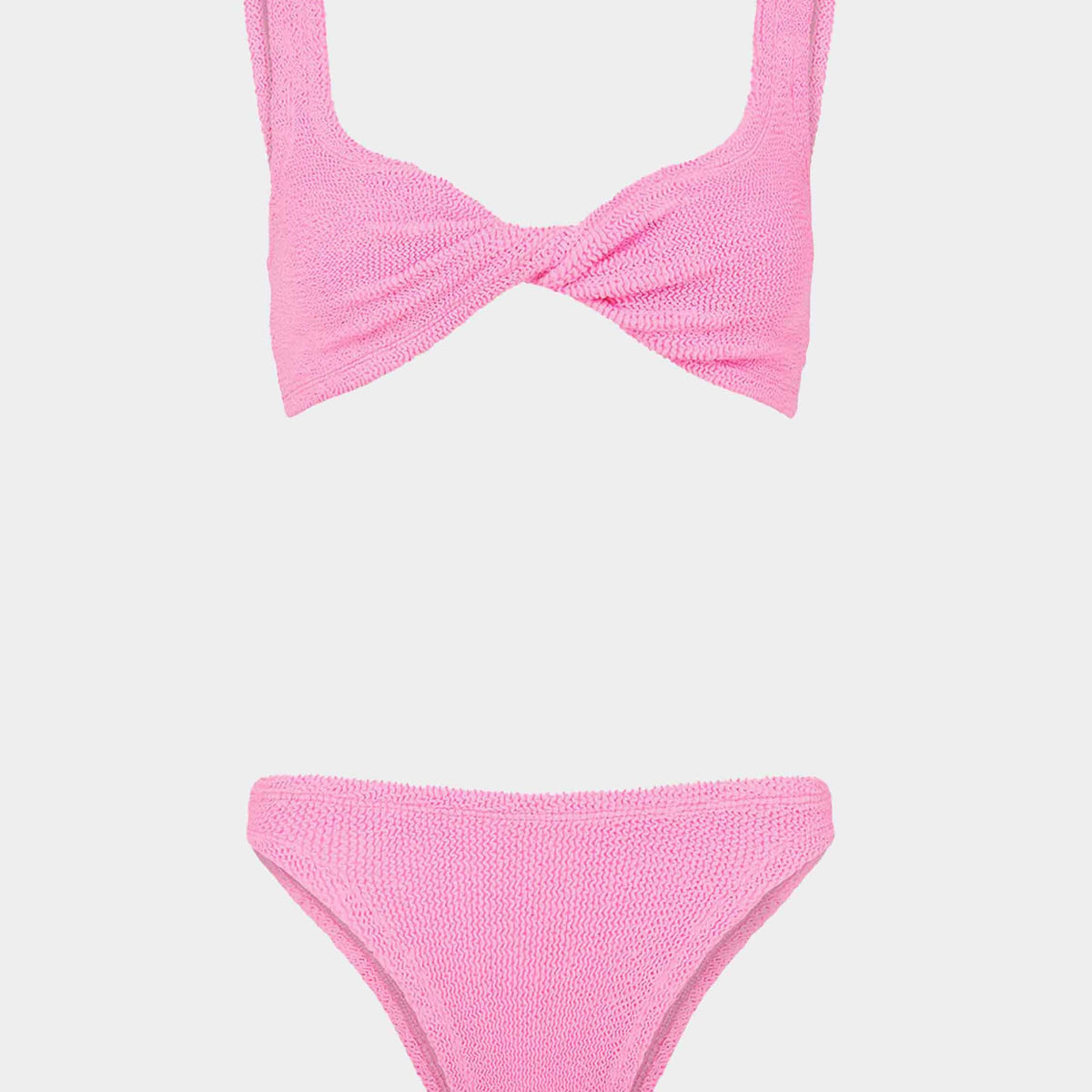 Coverage Juno Bikini Bubblegum One Size Swimwear Hunza G